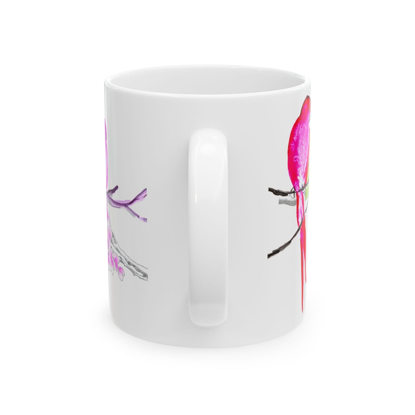 Blossoms & Birds Ceramic Mugs