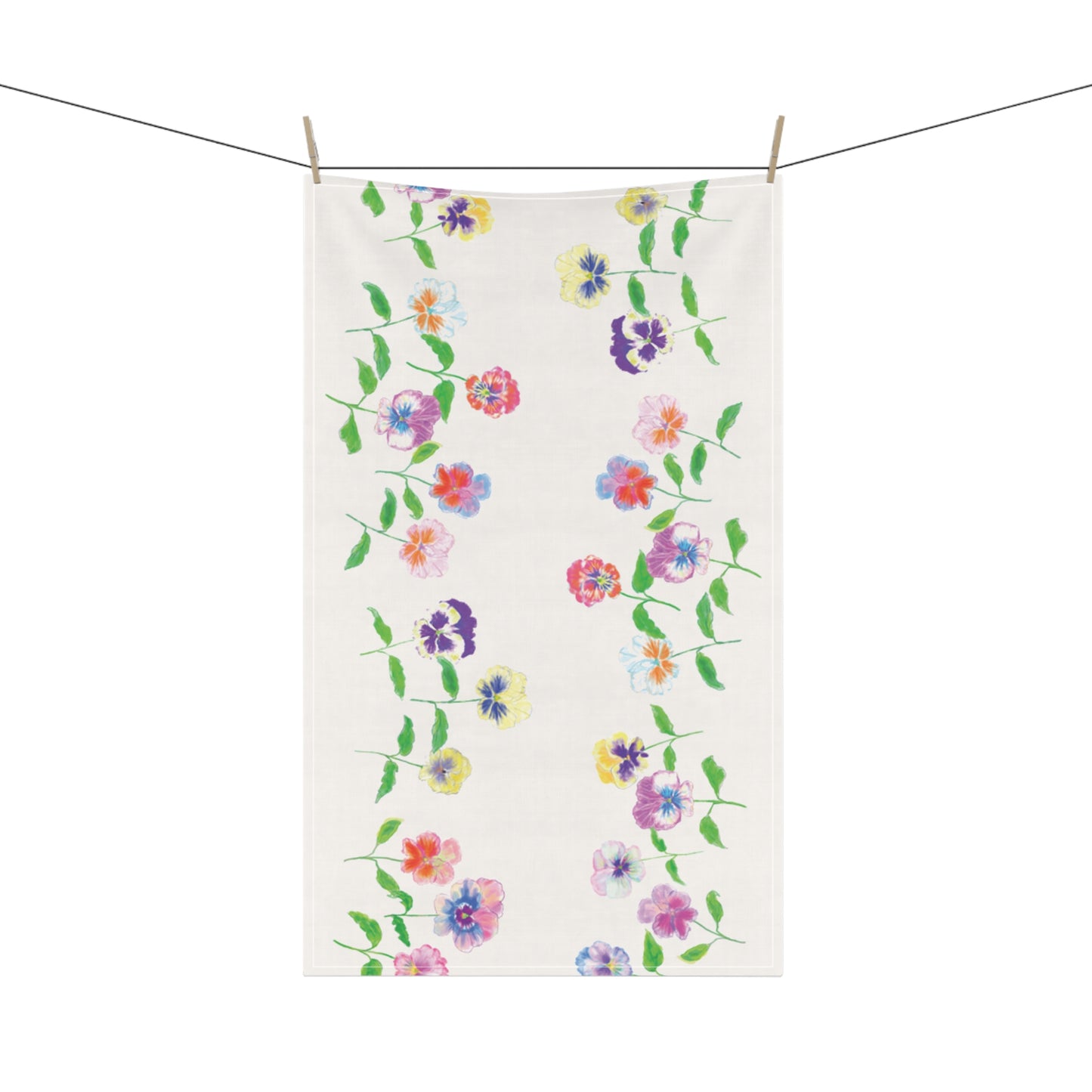 Flower Fun Tea Towel