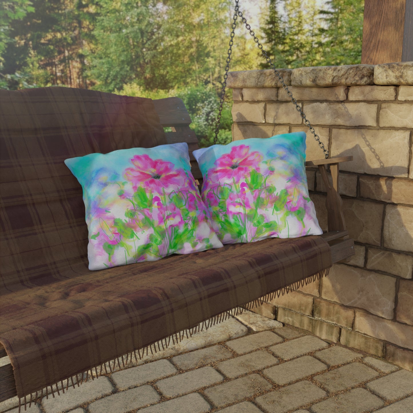 Joyful Landscapes Outdoor Pillows