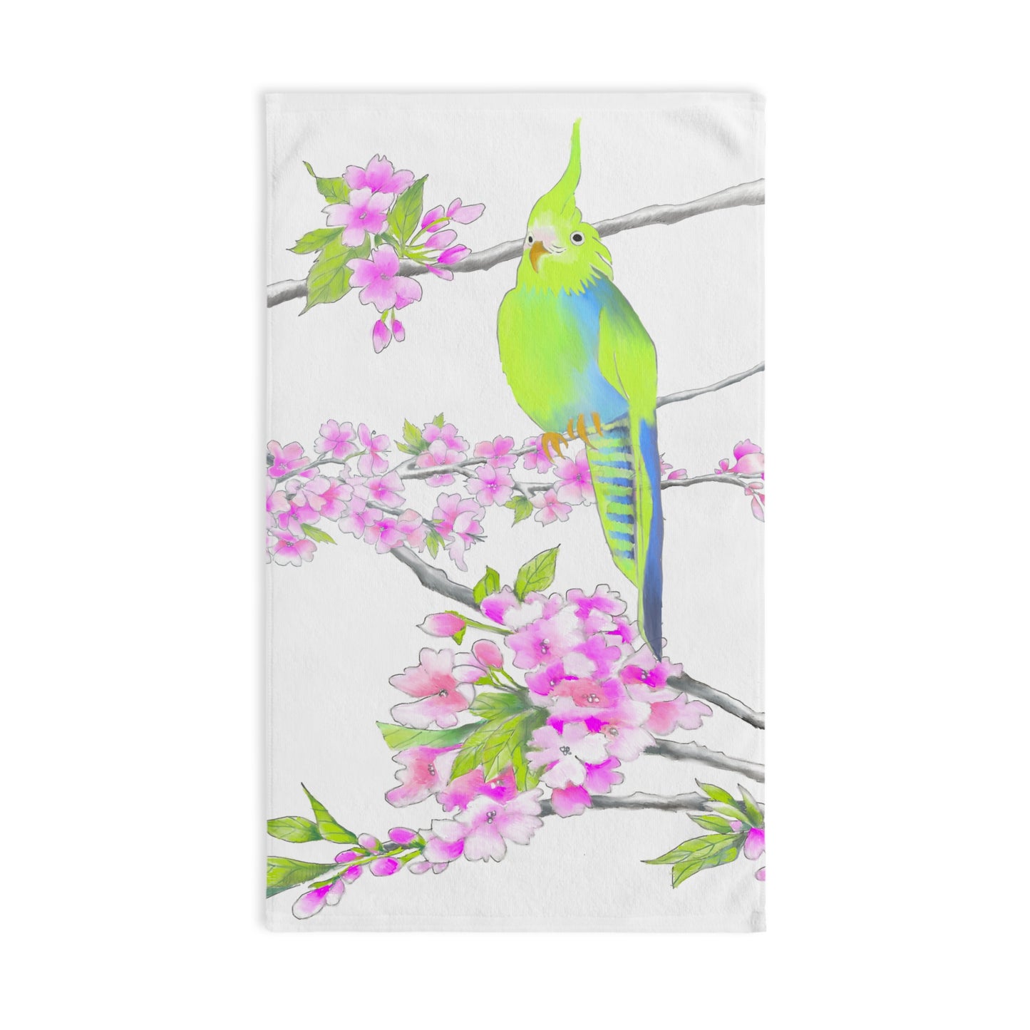 Hand Towels Cherry Chirp