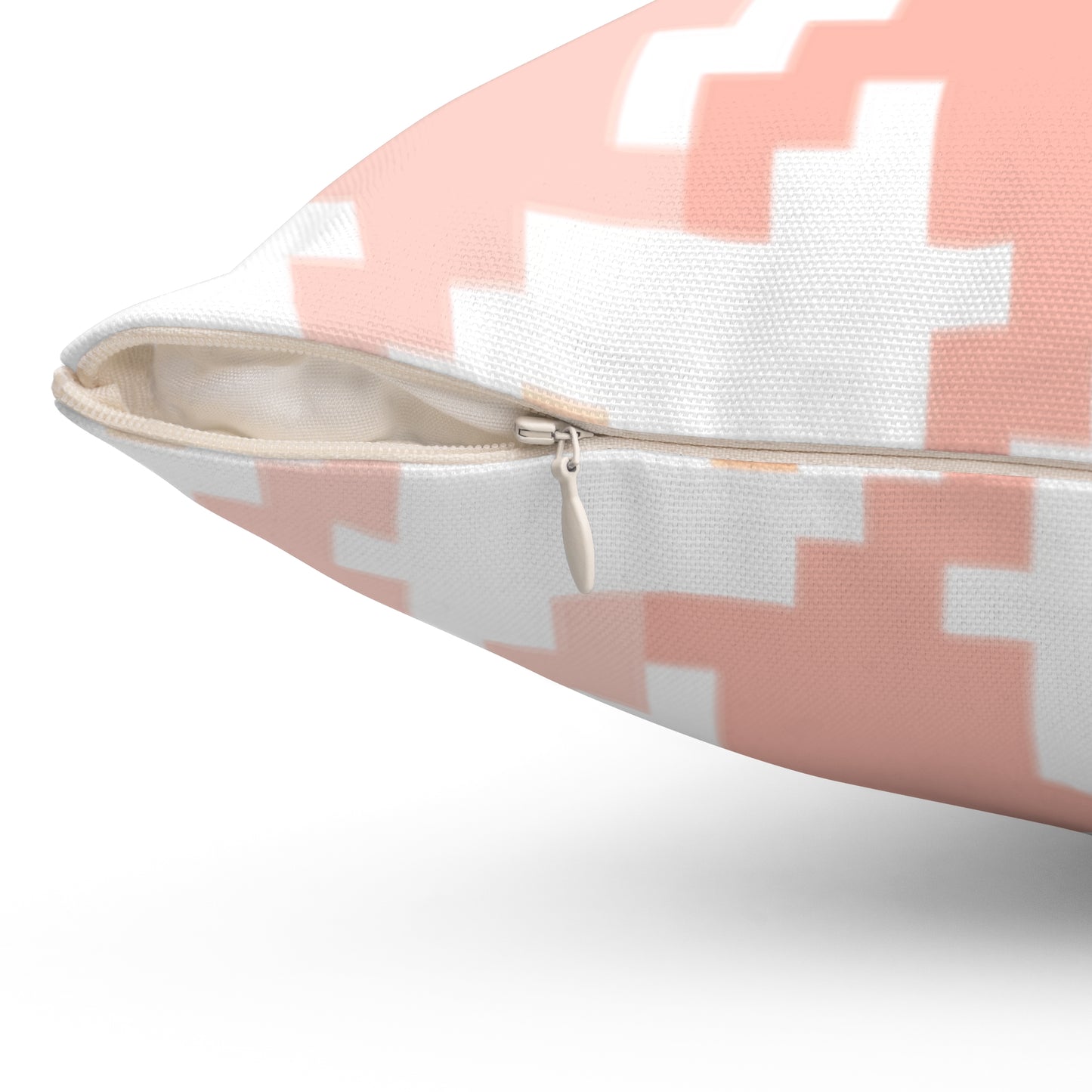Hounds Tooth Fun Pillow Pink