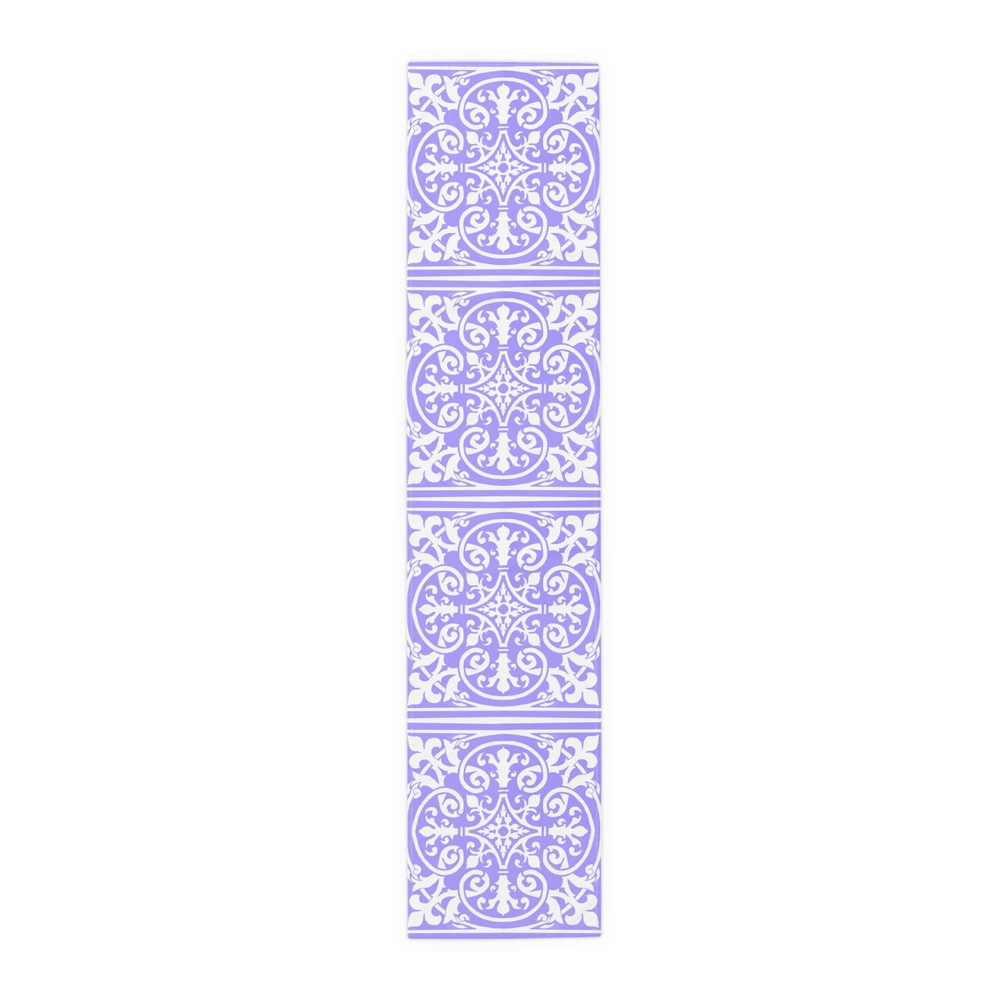 Scrollwork Table Runner (Cotton, Poly)