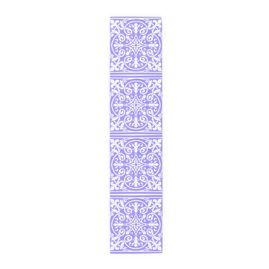 Scrollwork Table Runner (Cotton, Poly)