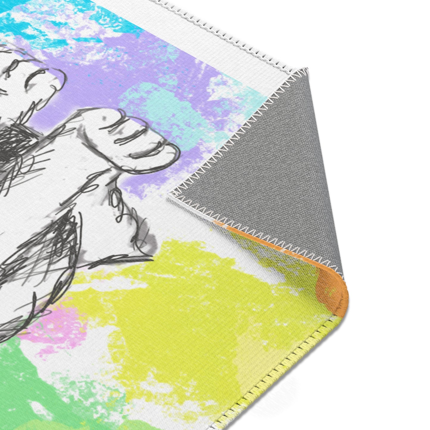 Kitty Fun Vertical Indoor Area Rugs