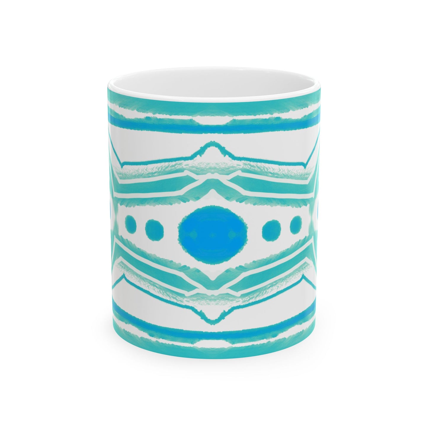 Pattern Play Mug Blue Green