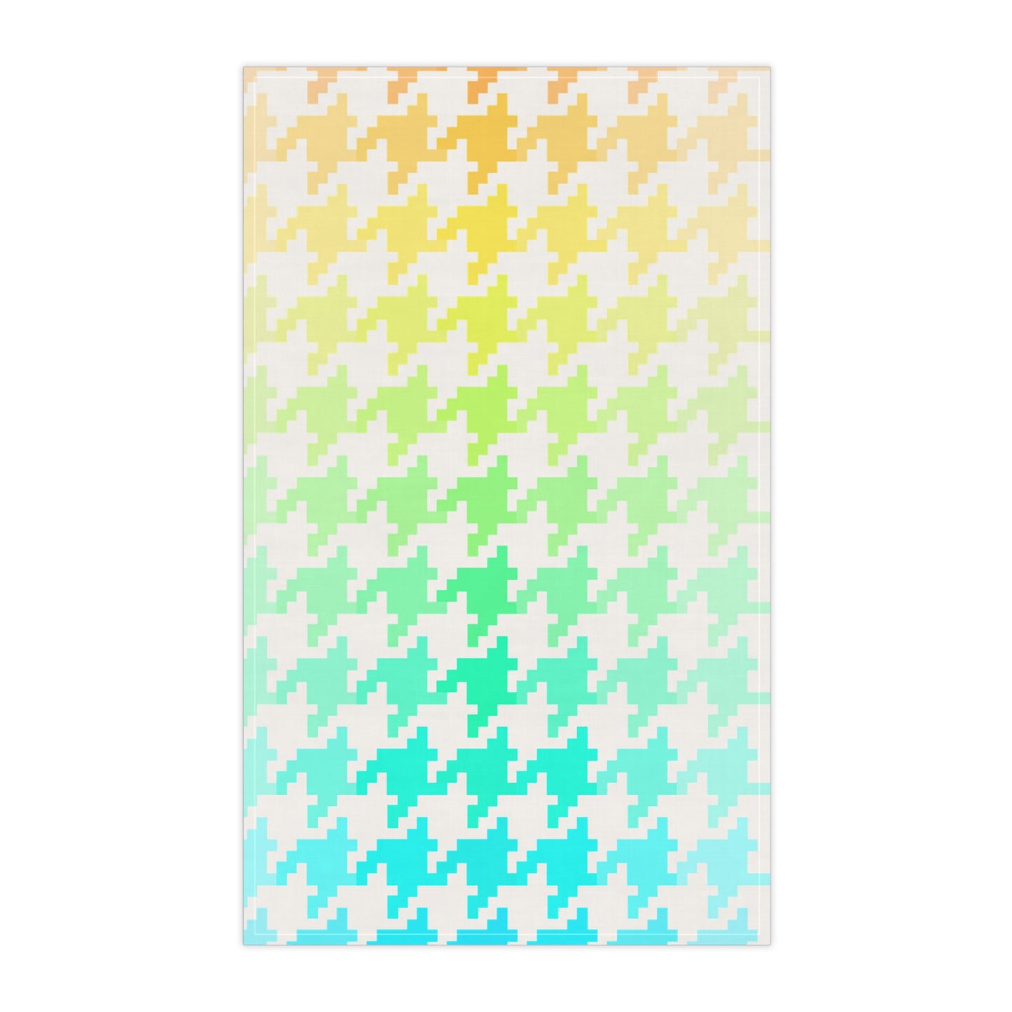 Houndstooth Fun Tea Towels (cotton, poly)