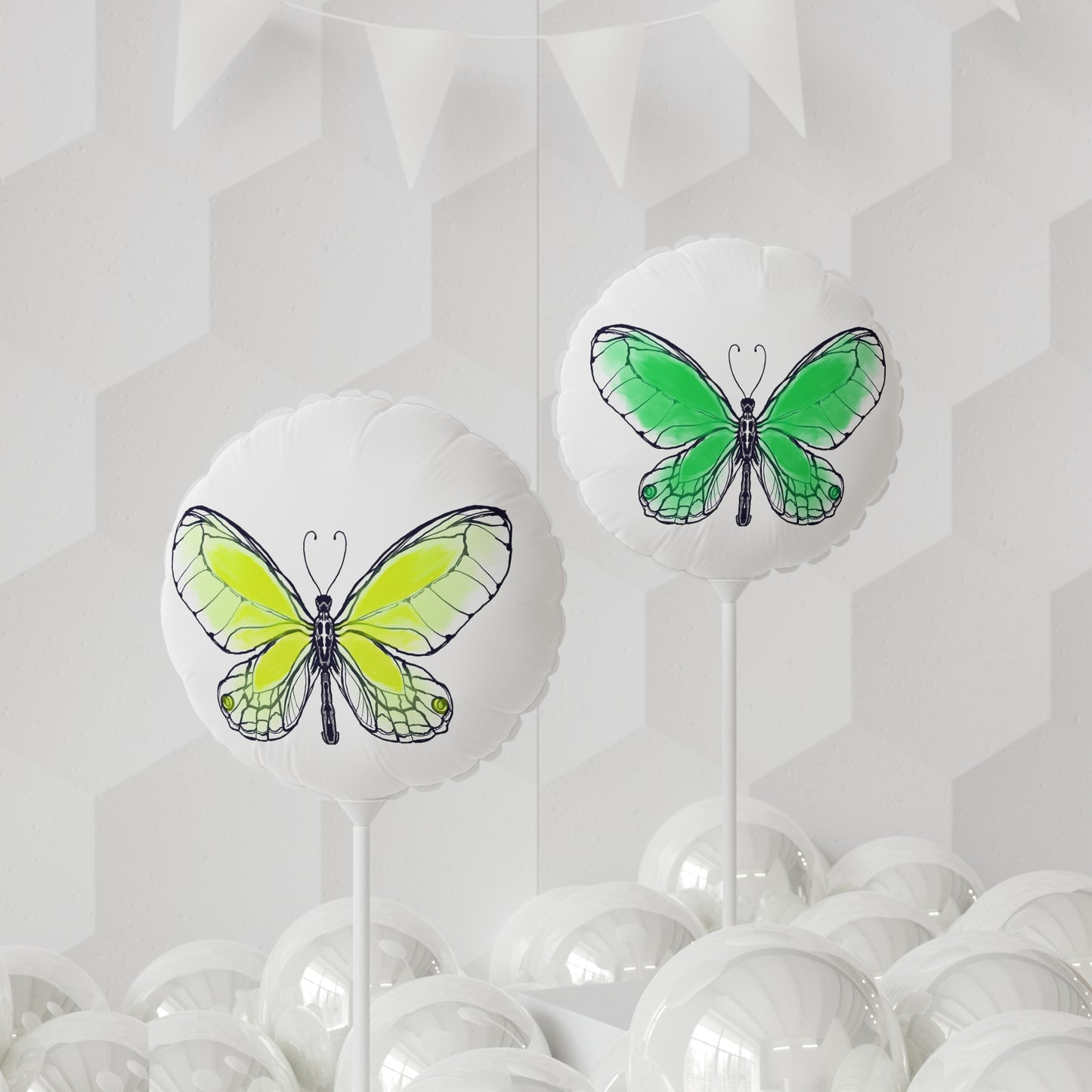 Celebrations Balloon Round 11" Butterfly Celebration