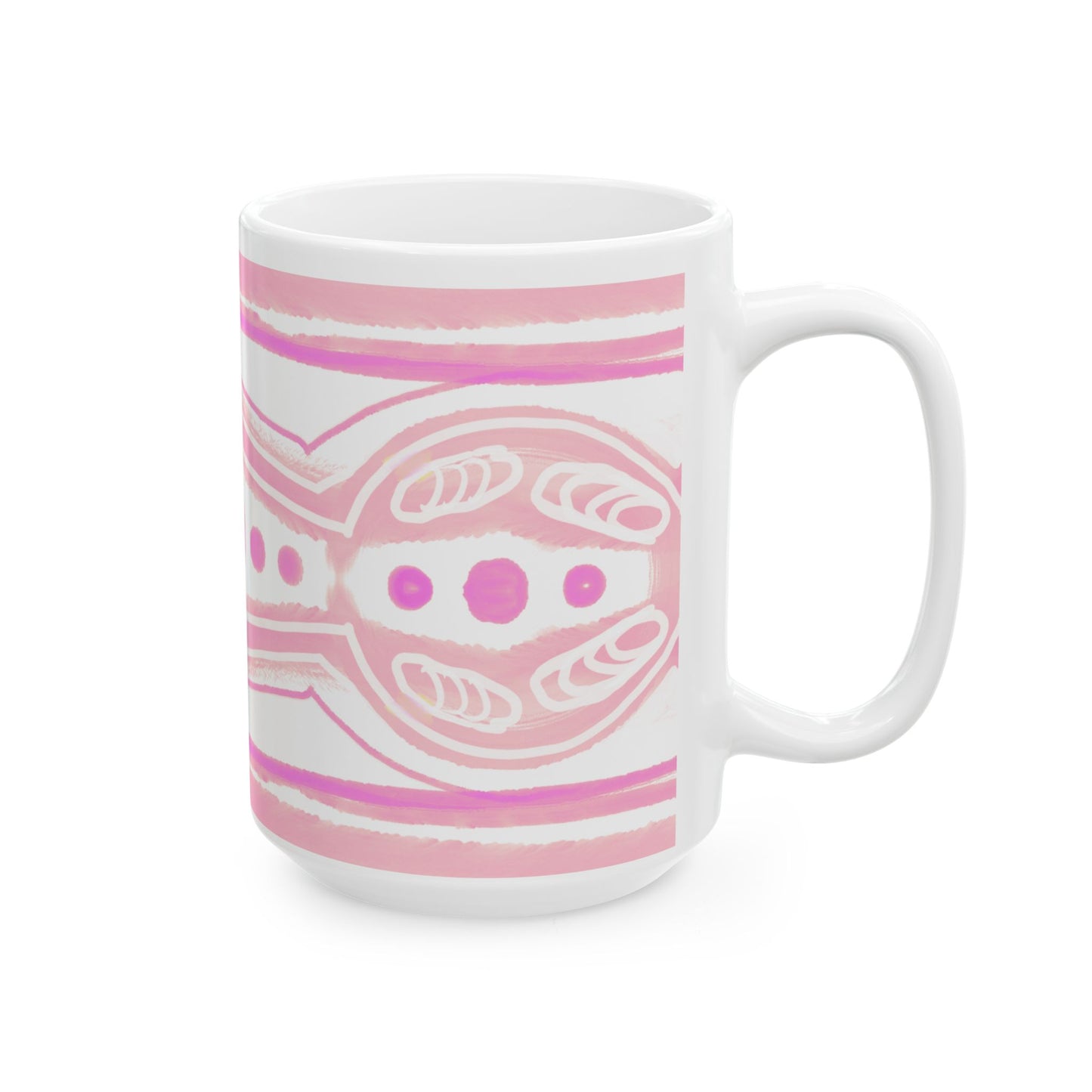 Pattern Play Mug Dark Pink
