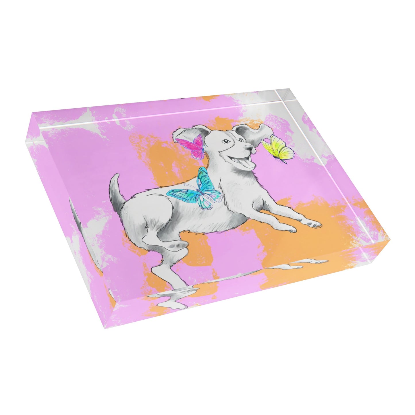 Dogi Flutter Acrylic Block