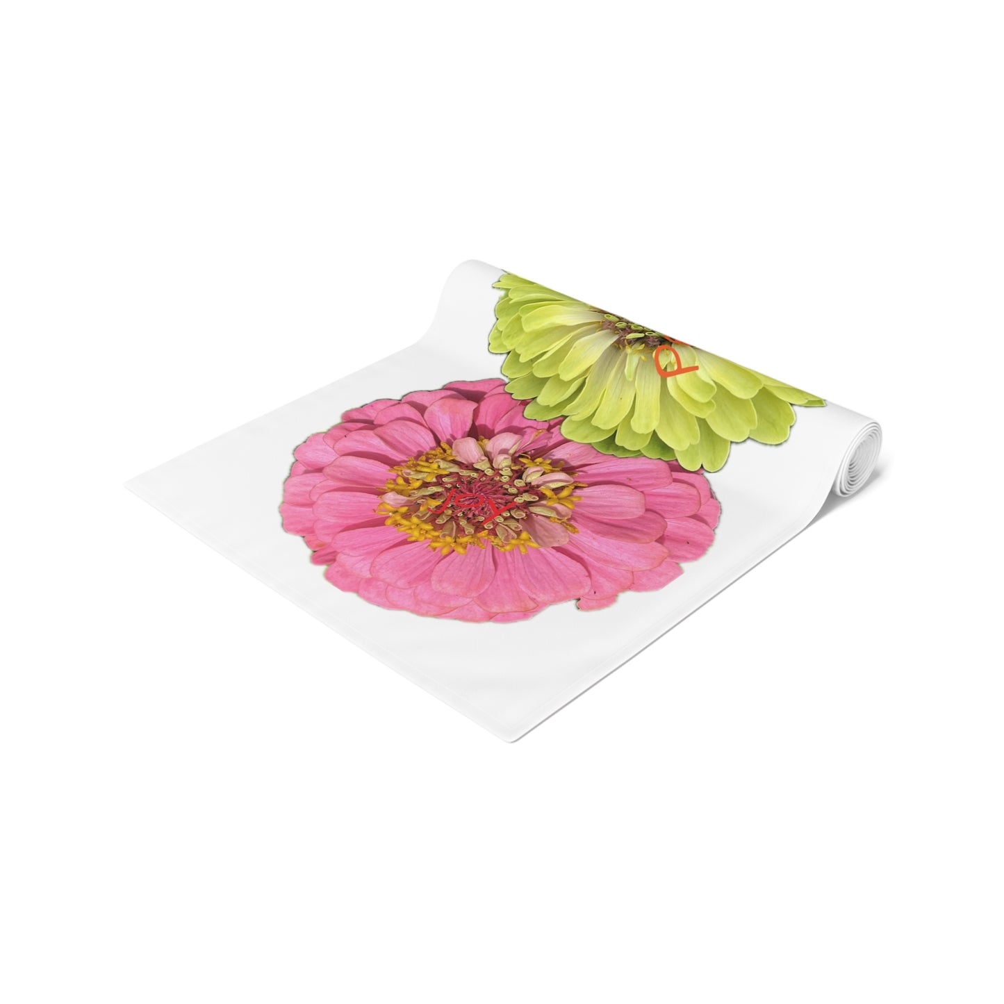 Zinnia Table Runner Cotton, or Poly