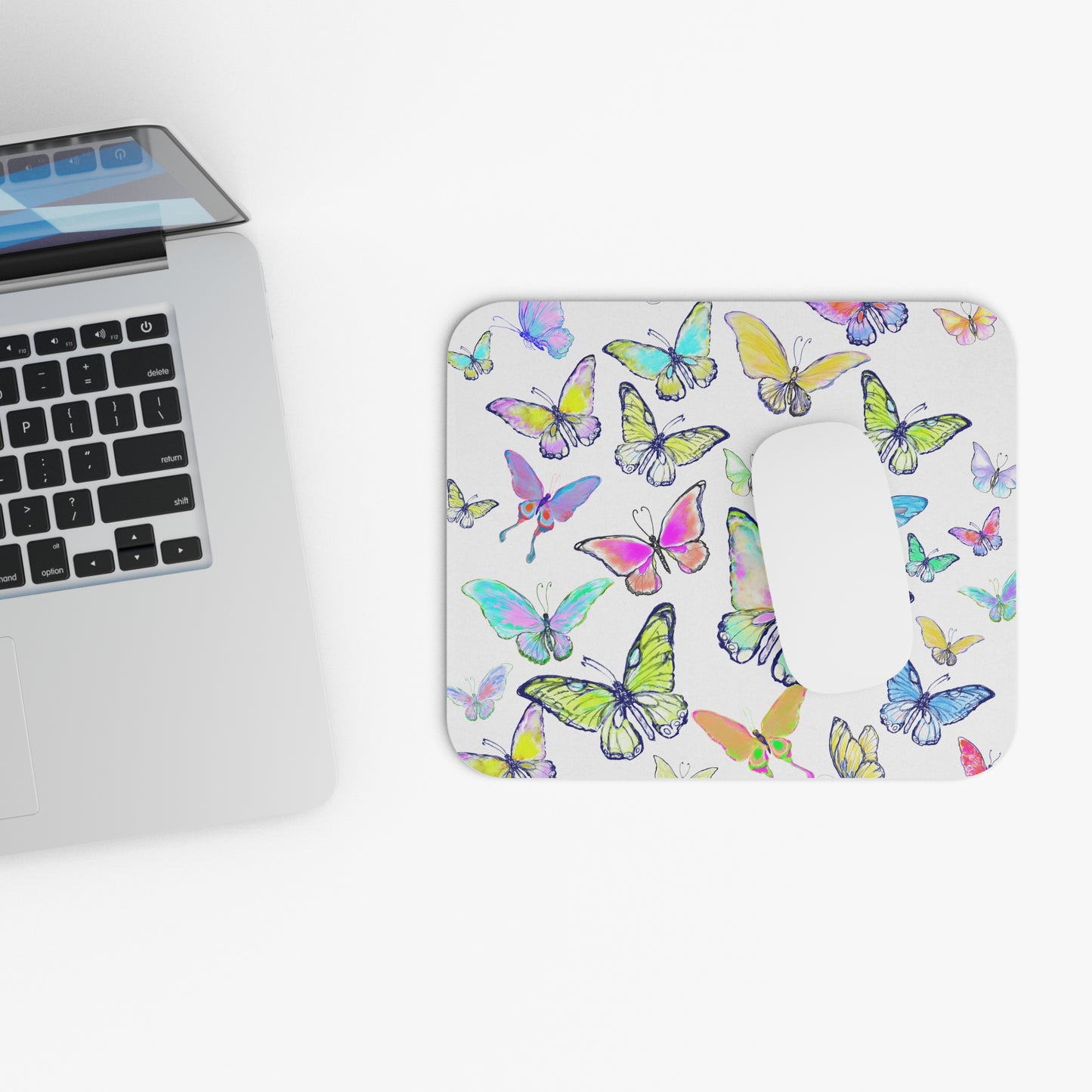 Office Butterfly Swing Mouse Pad