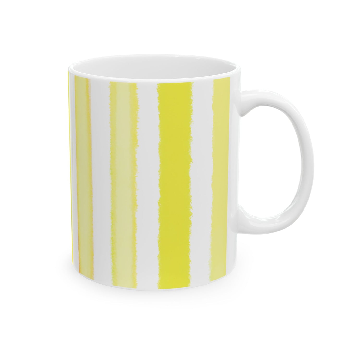 Dancing Tulips Mug Yellow Raspberry