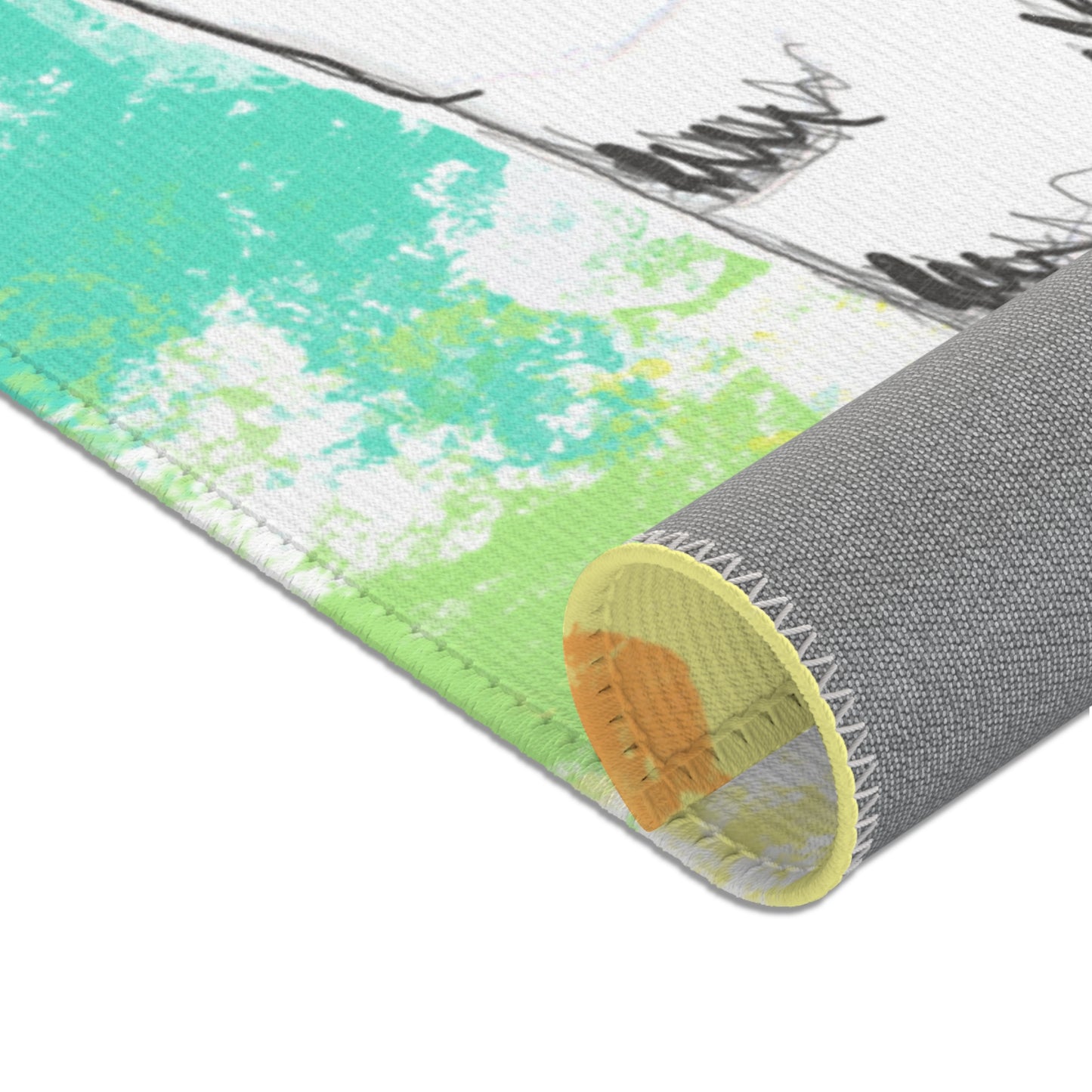 Kitty Fun Indoor Area Rugs