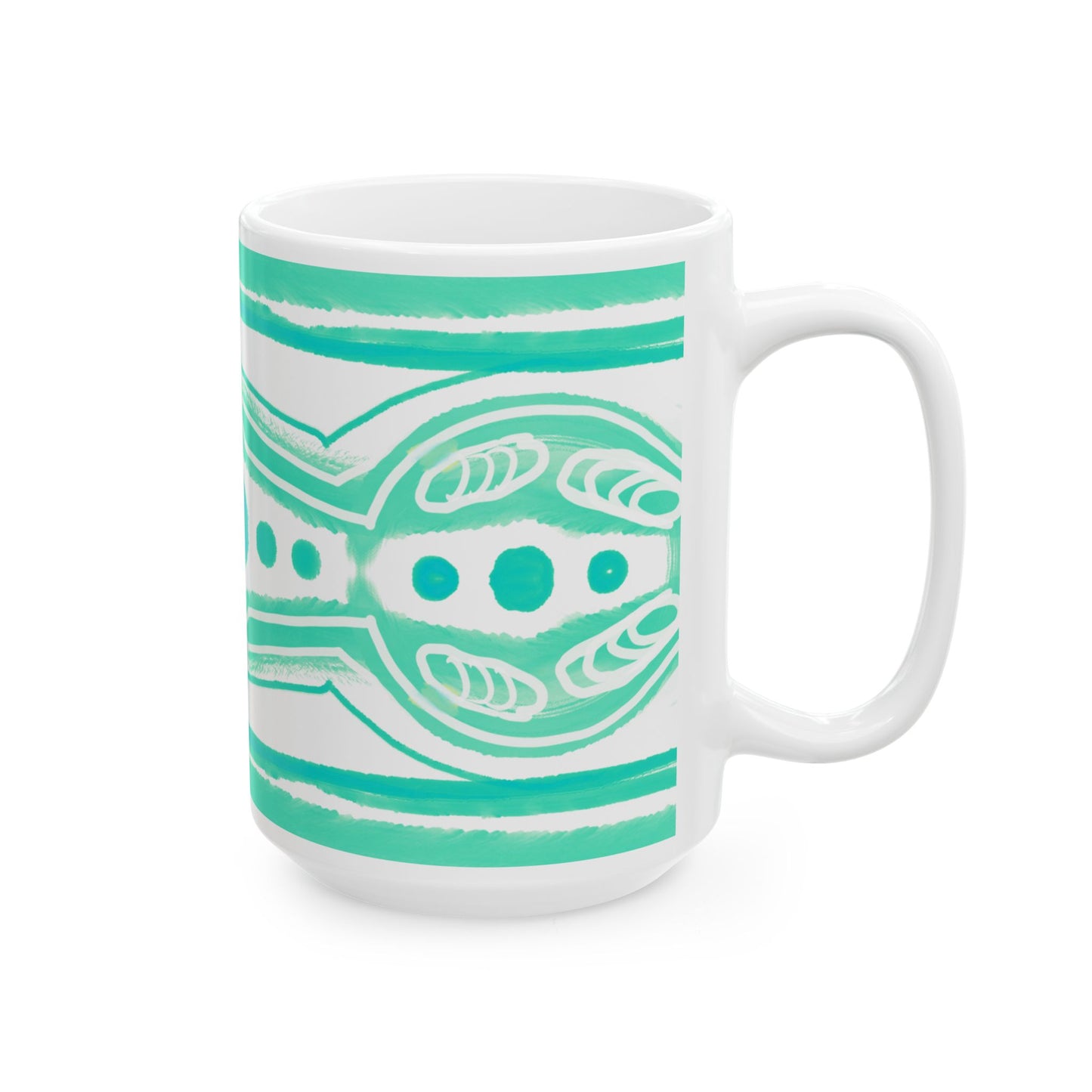 Pattern Play Mug Aqua