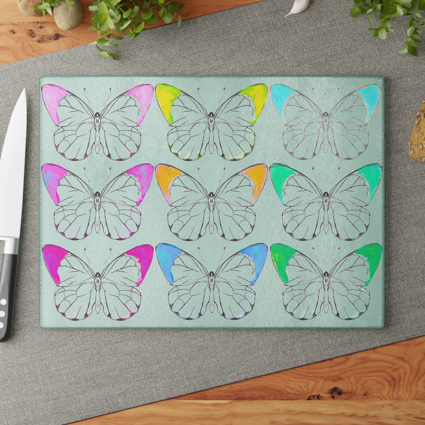 Chroma Glass Cutting Board