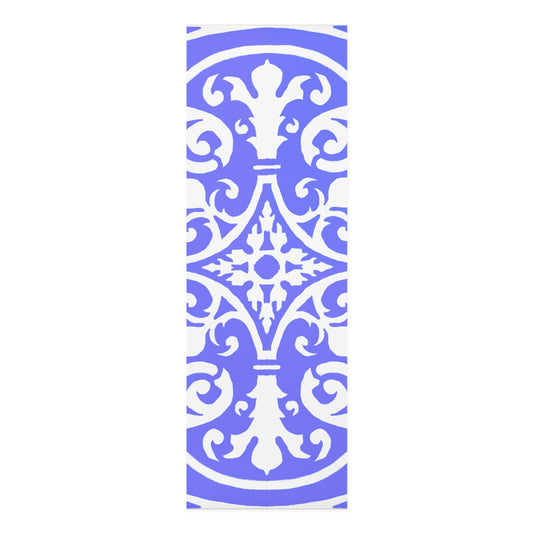 Scrollwork Exercise Mat Lilac