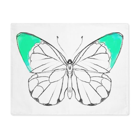 Chroma Green/Blue Placemat, 1pc
