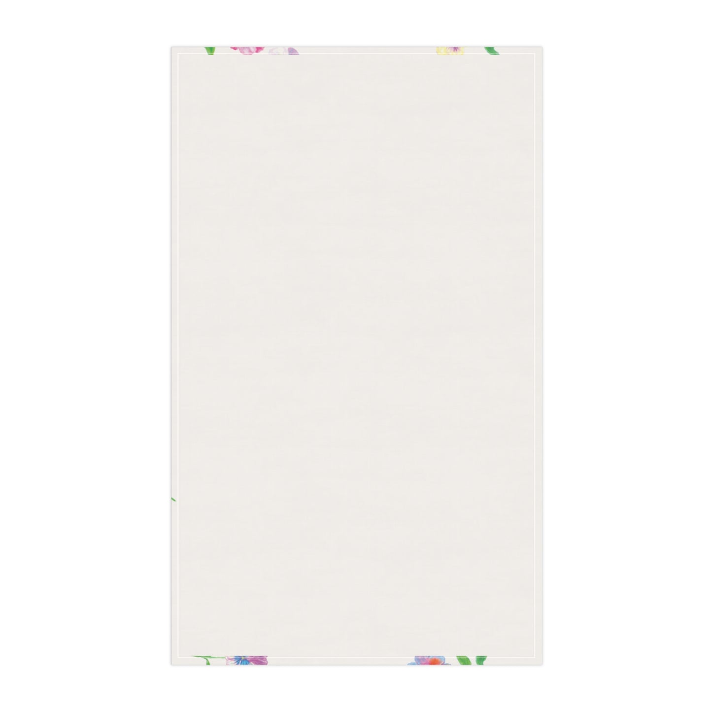 Flower Fun Tea Towel Pansy