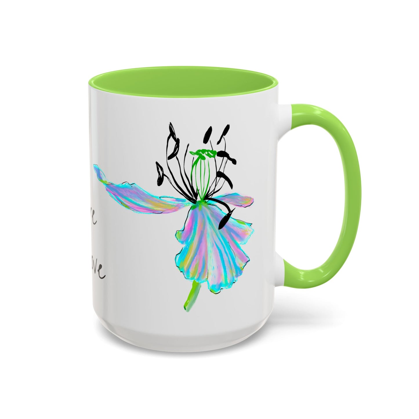 Vibrant Tulips Mugs “Dare to Love”