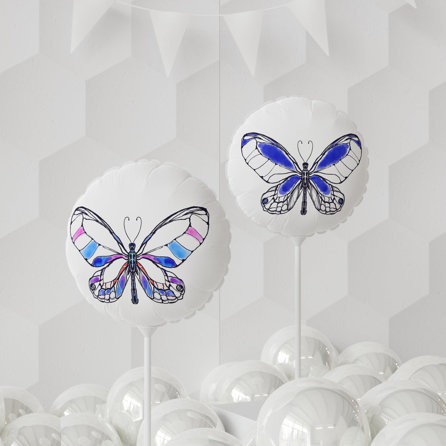 Celebrations Balloon Round 11" Butterfly Celebration