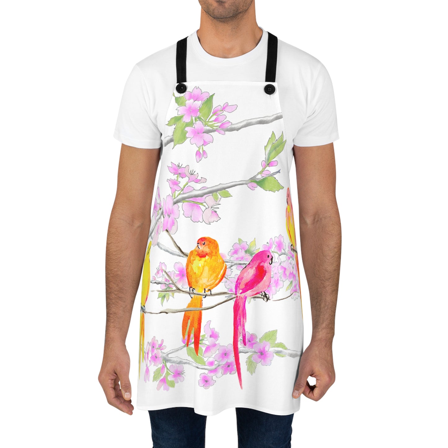 Cherry Chirp Apron