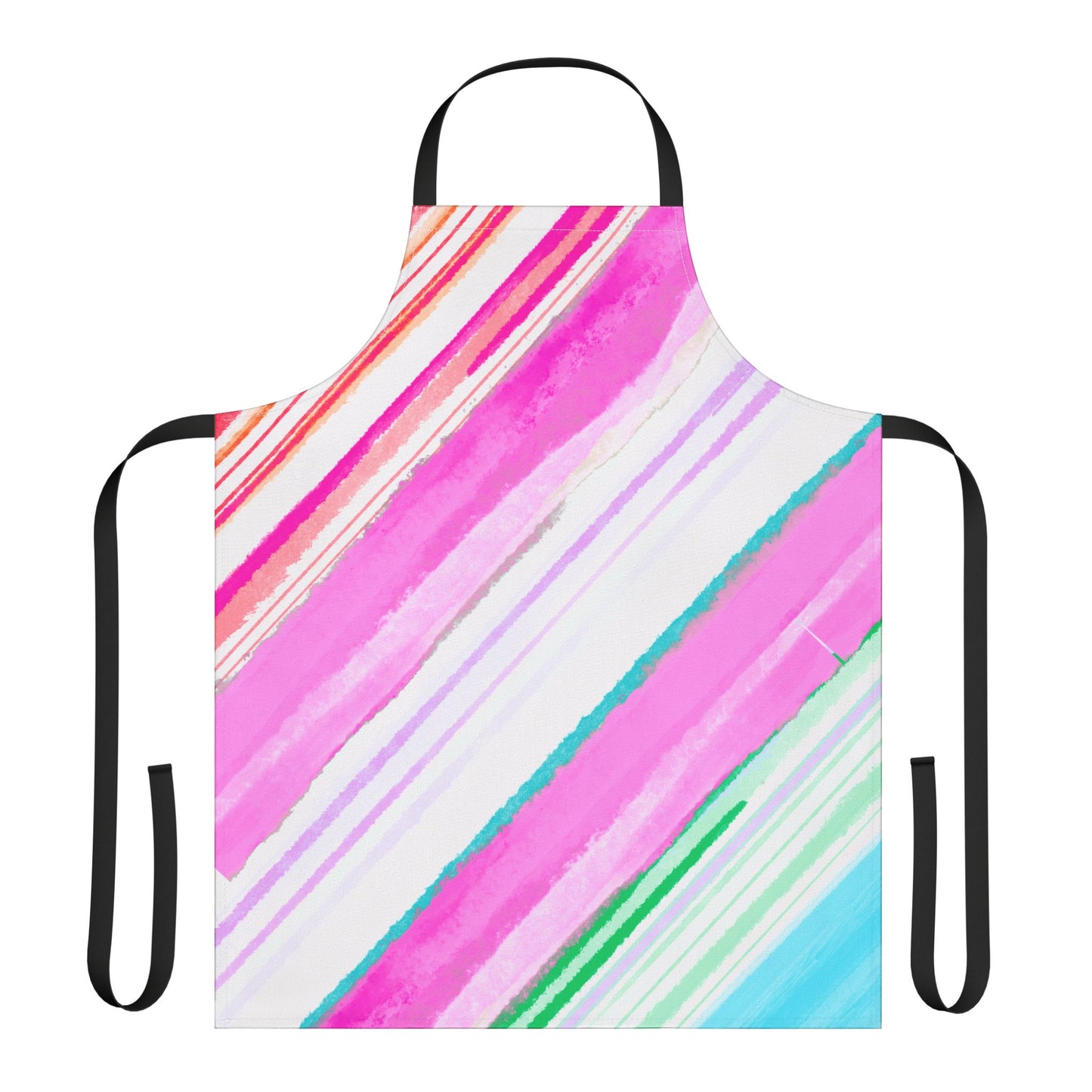 Diagonal Stripes Apron