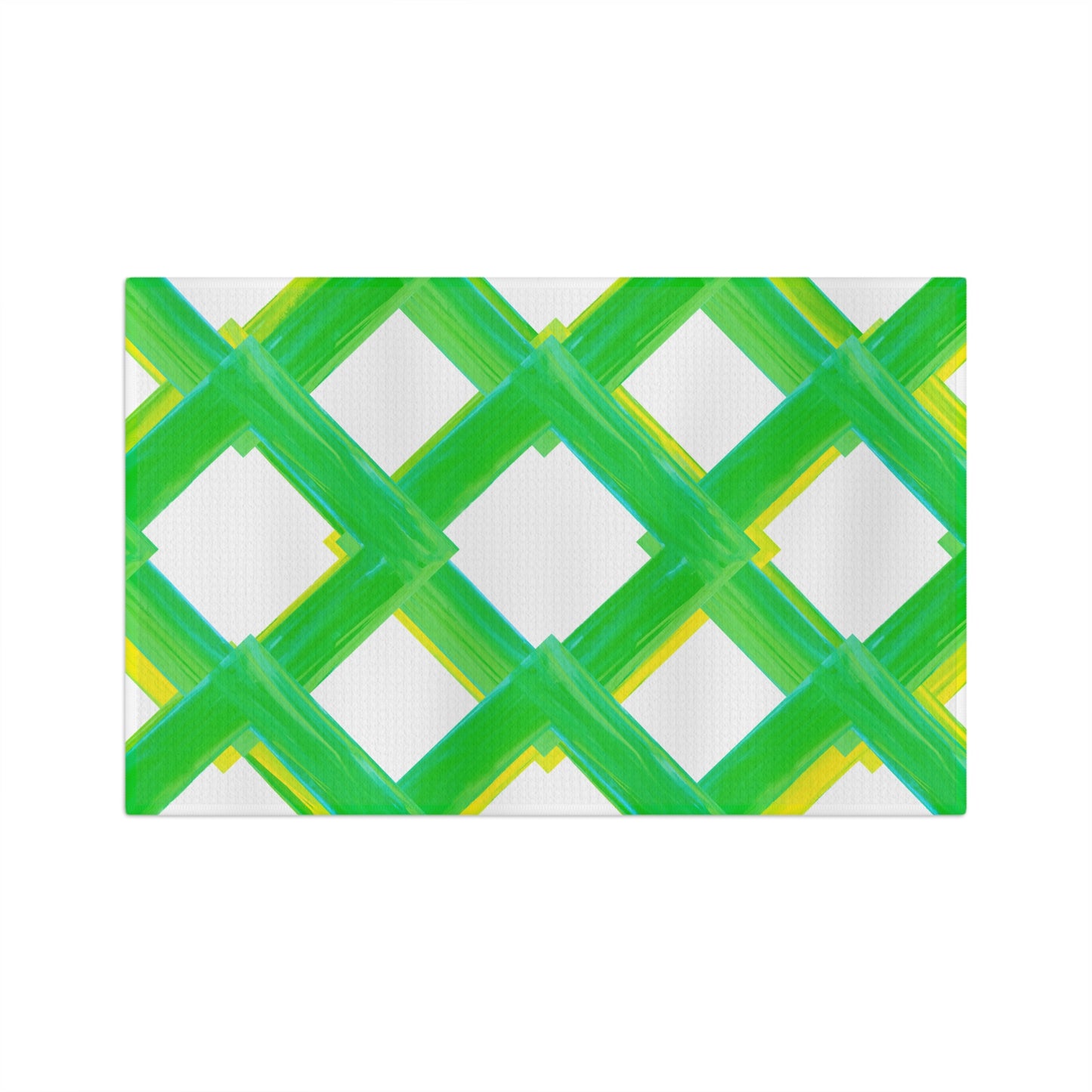 Microfiber Dish Towel Cheerful Lattice