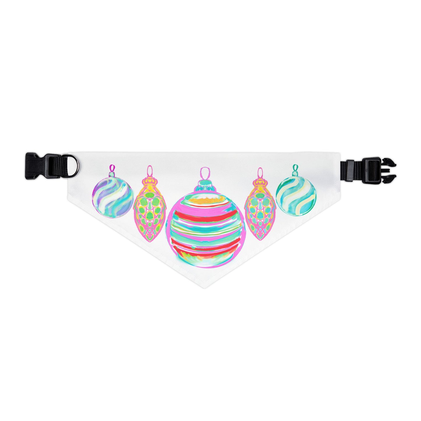 Pet Clothing Bandana Collar Christmas Jolly Woofs