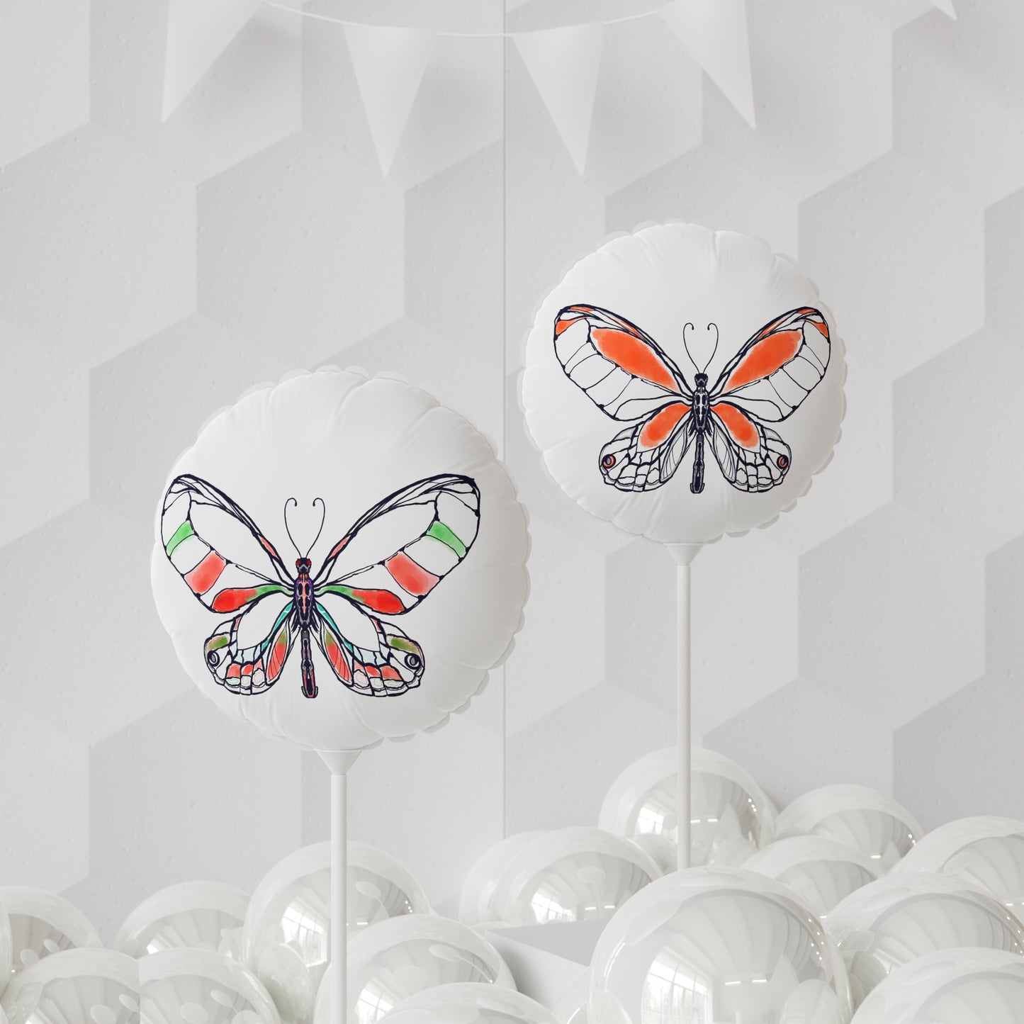 Celebrations Balloon Round 11" Butterfly Celebration