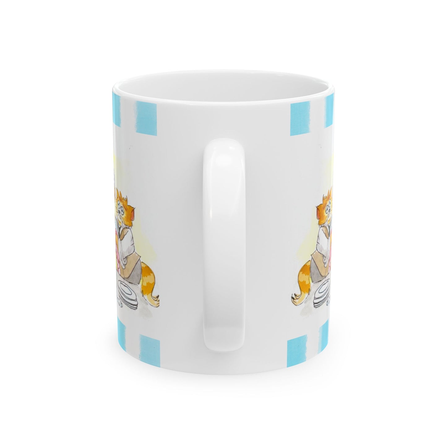 Kitty Fun Mug “The purpose of life…”