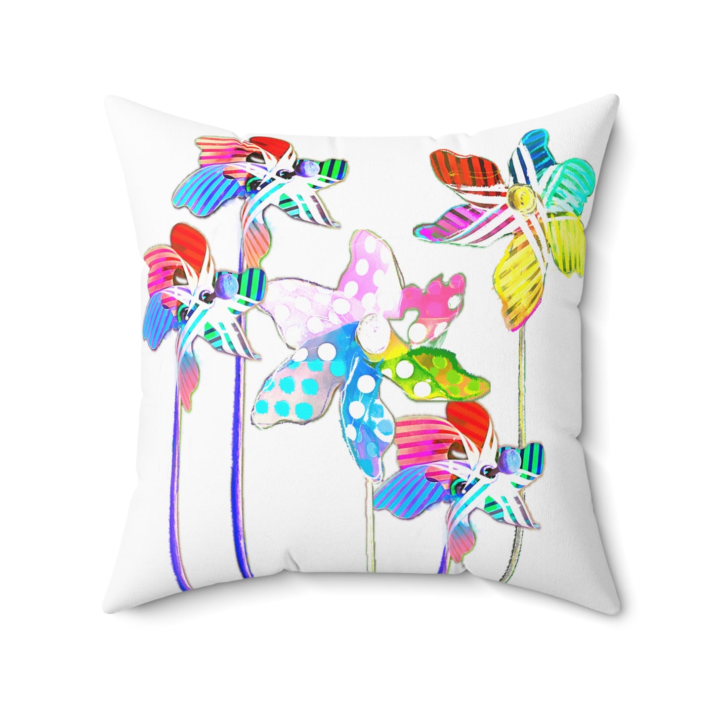 Pillows Pinwheels Spin Polyester