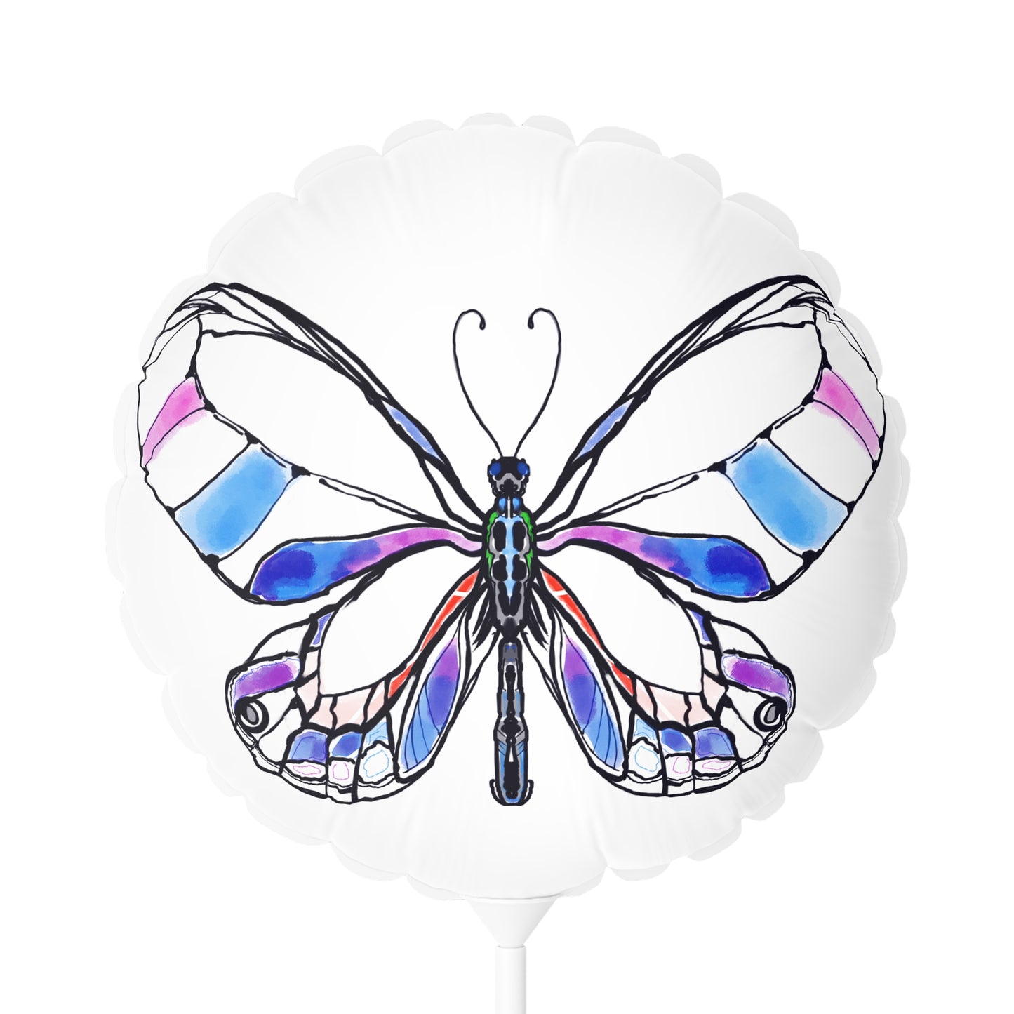 Celebrations Balloon Round 11" Butterfly Celebration