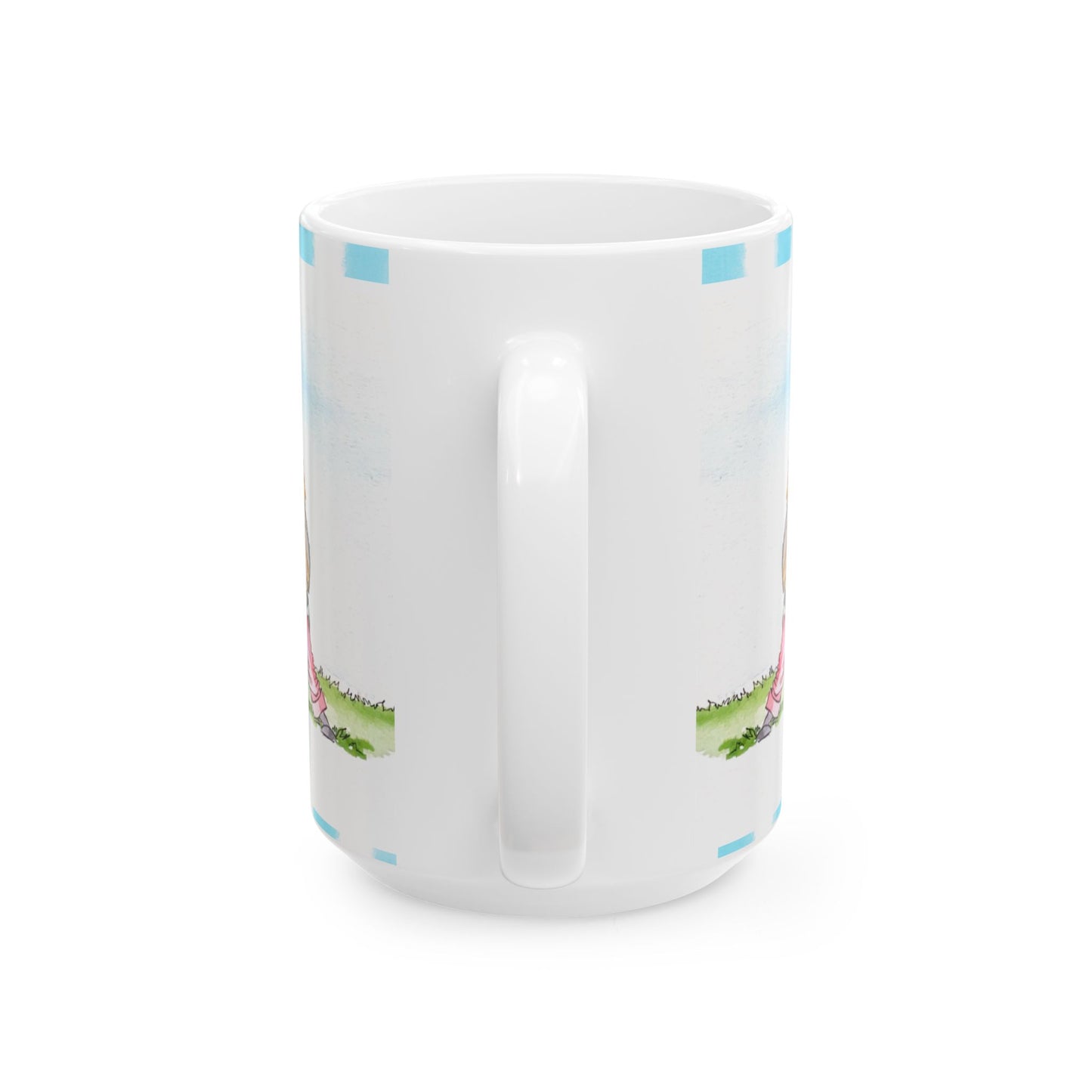 Kitty Fun Mug “For a man to be clever…”