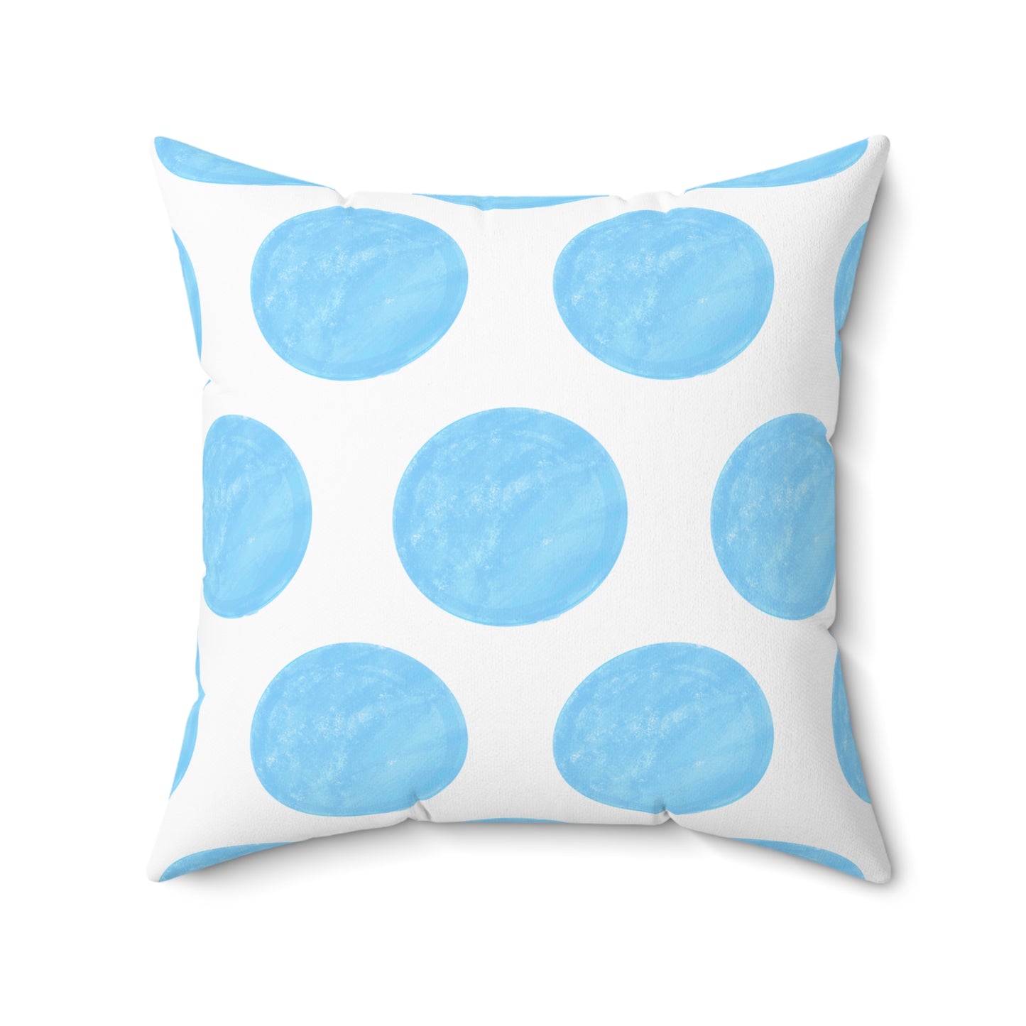 Polka Dot Palette Polyester Square Pillow l