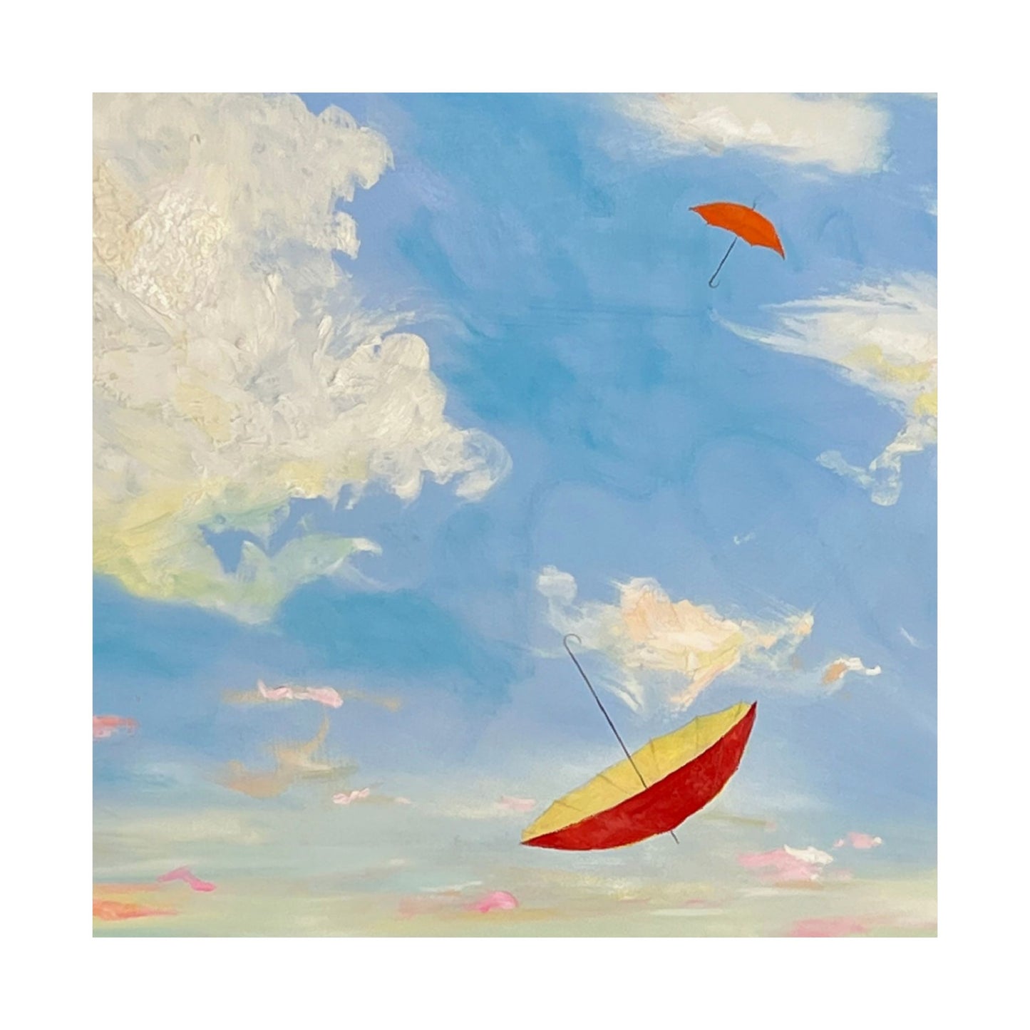 Art Decor Matte Posters Umbrella Dreams