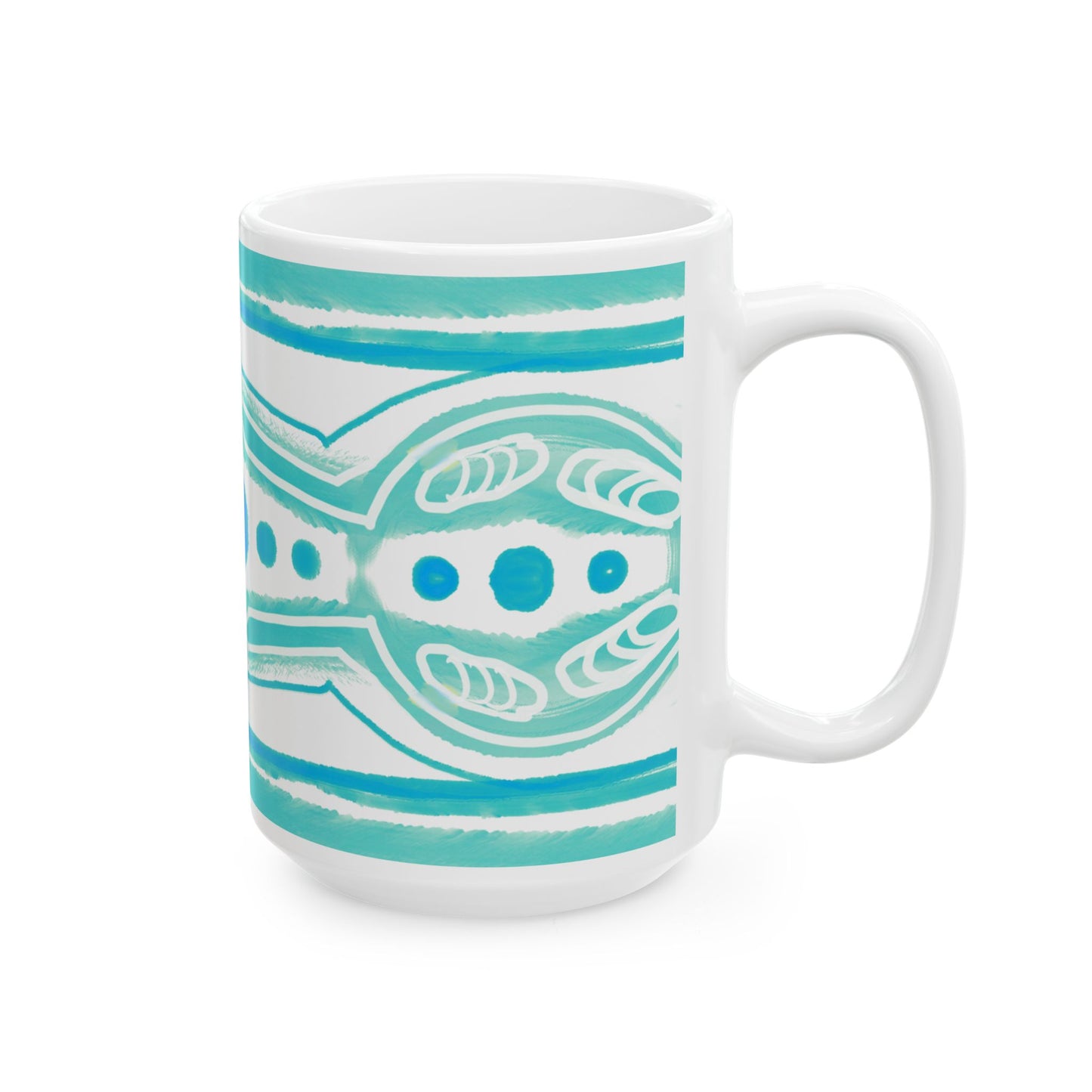 Pattern Play Mug Blue Green