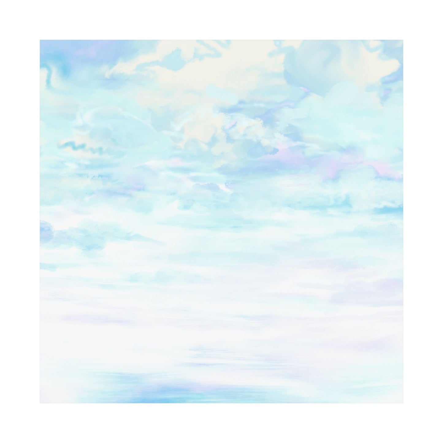 Art Decor Matte Posters Cloud Song