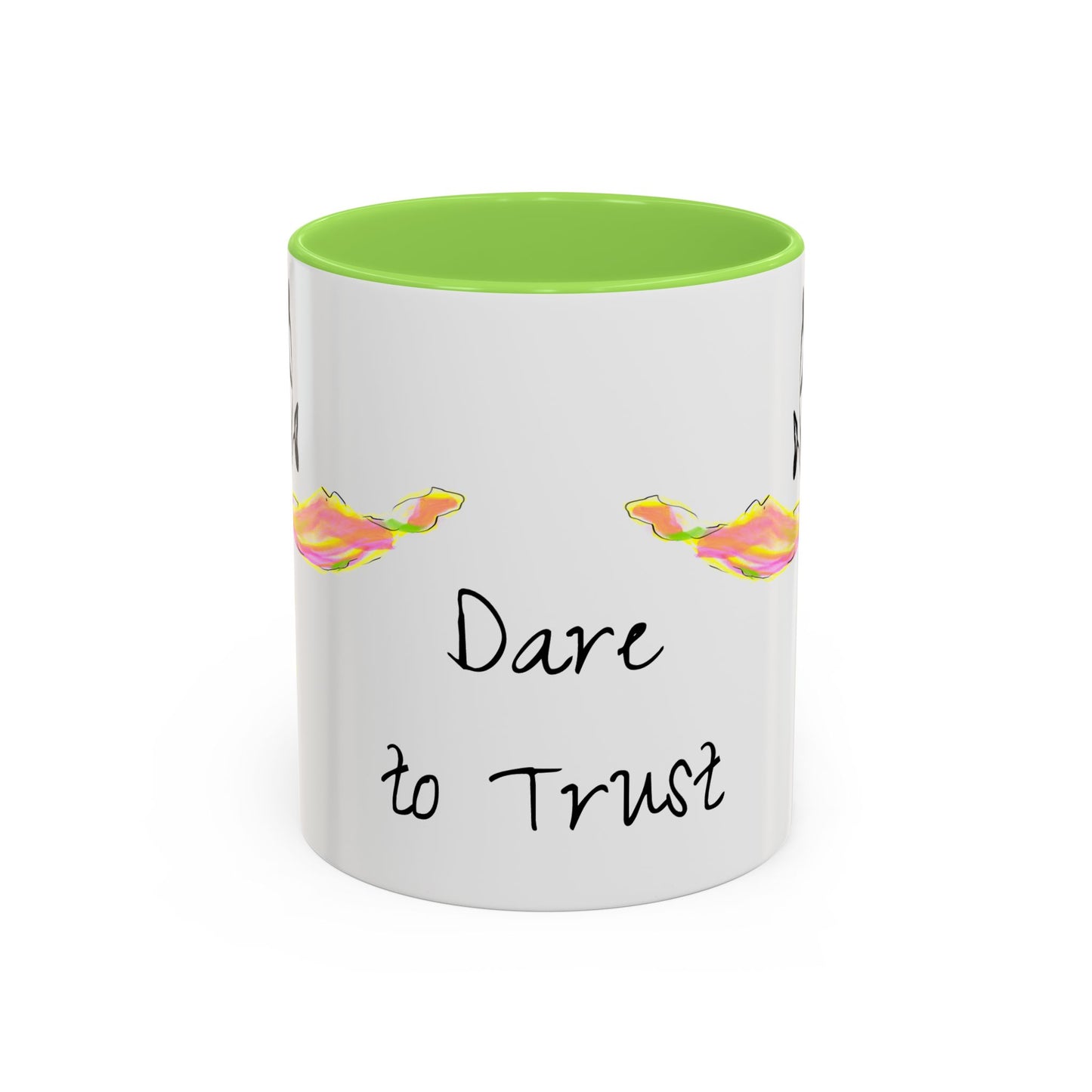 Vibrant Tulips Mugs “Dare to Trust”