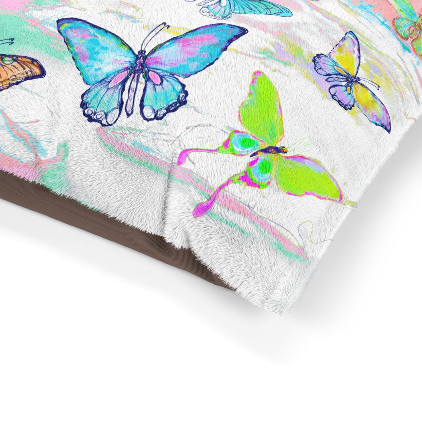 Jive Pet Bed Colorful Butterflies