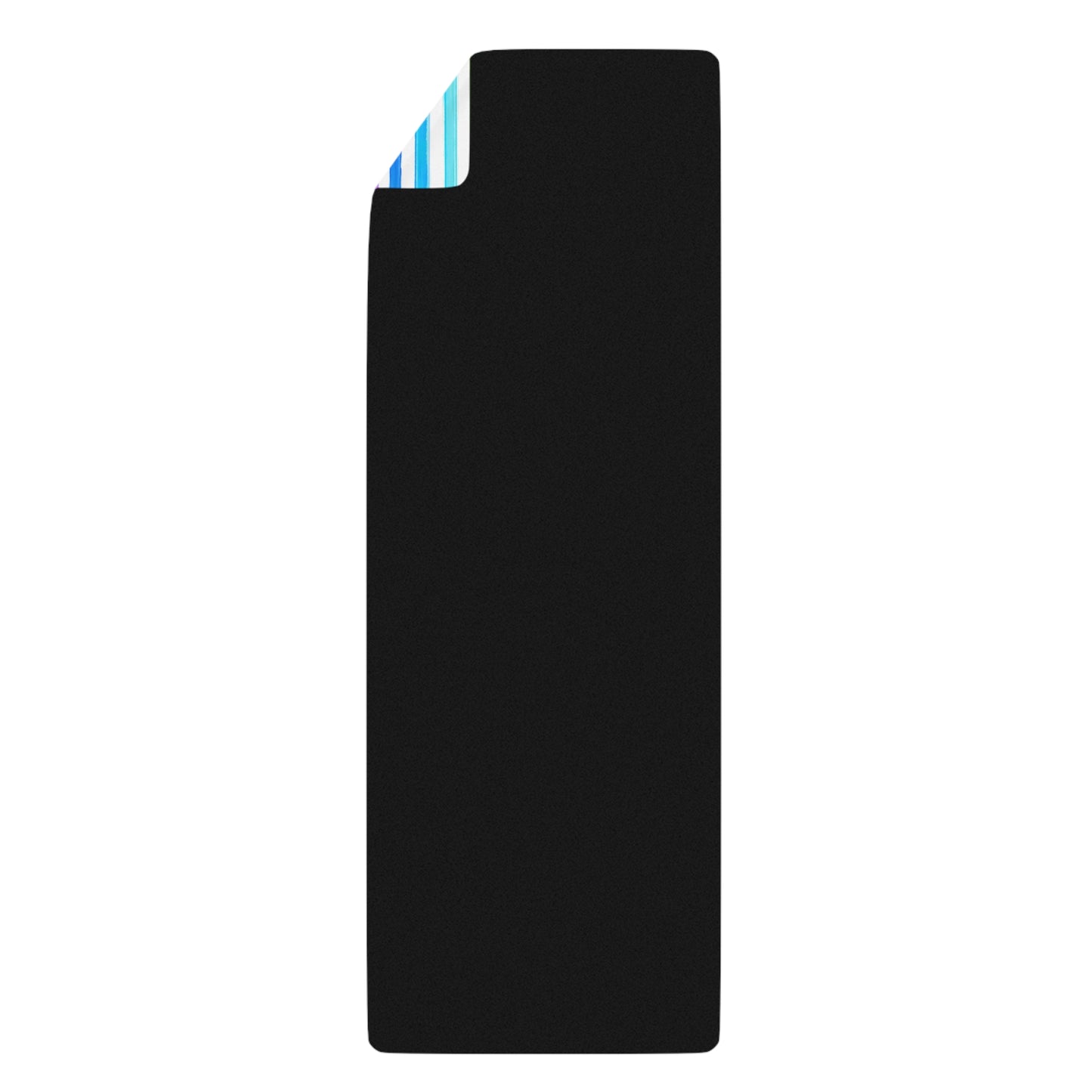 Rubber Yoga Mat All About Watercolor Stripes