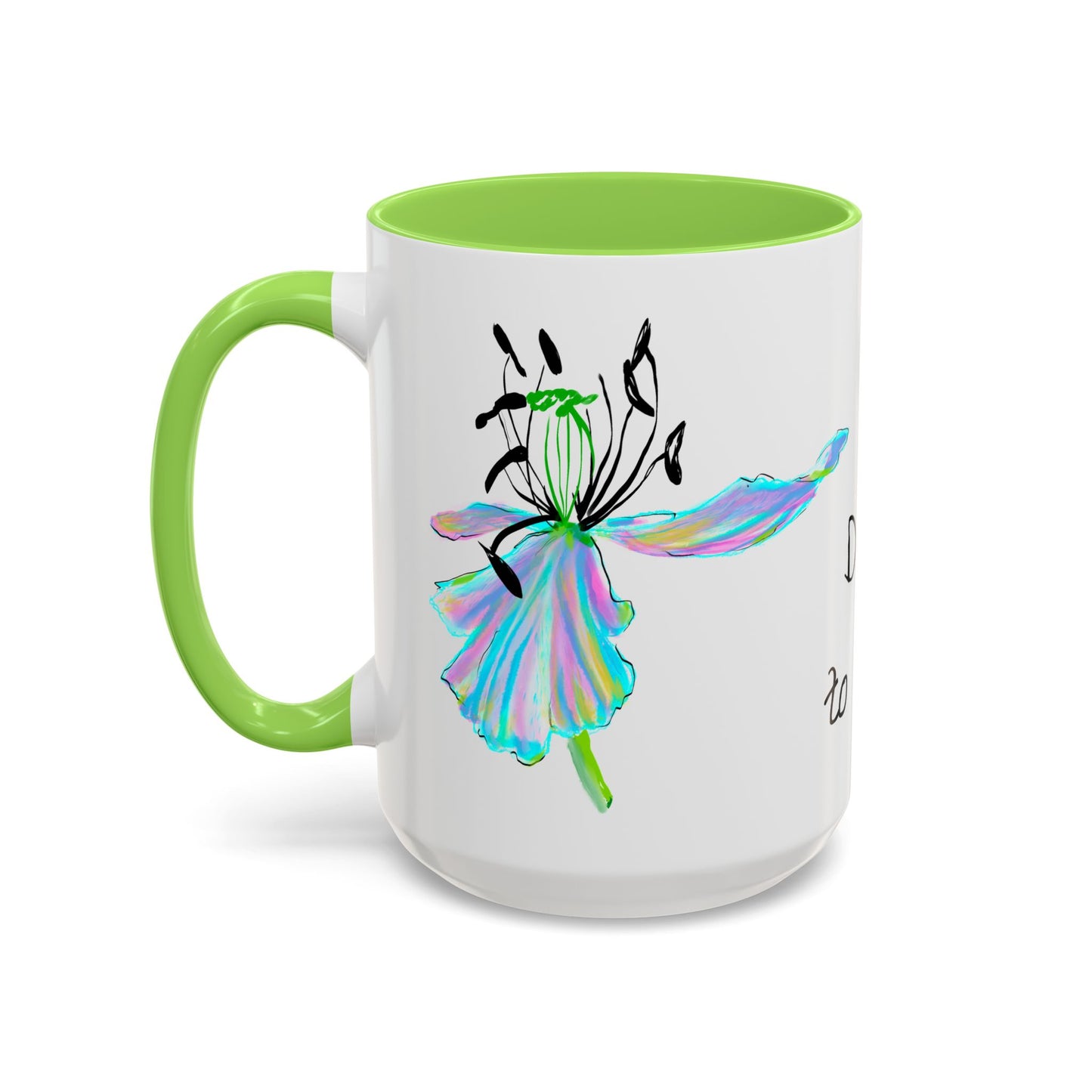 Vibrant Tulips Mugs “Dare to Love”