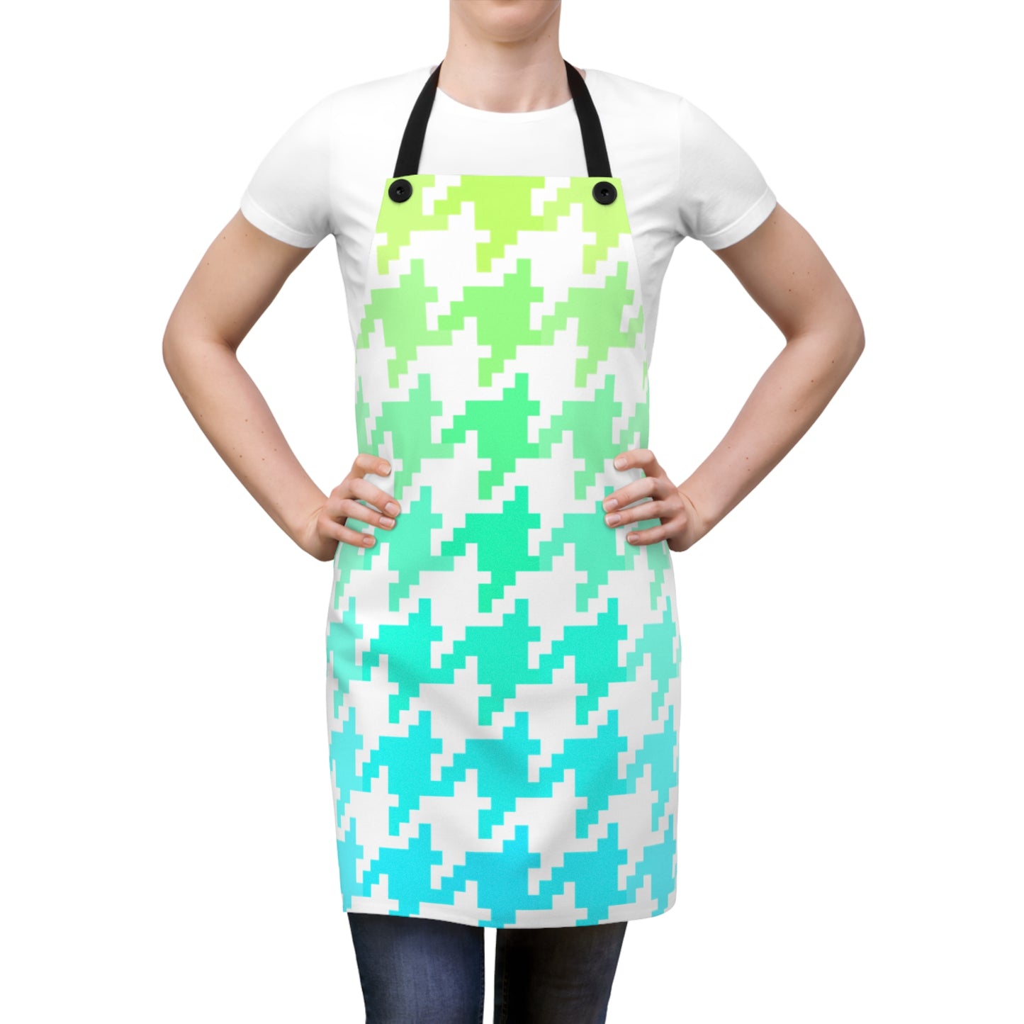 Hounds Tooth Fun Apron