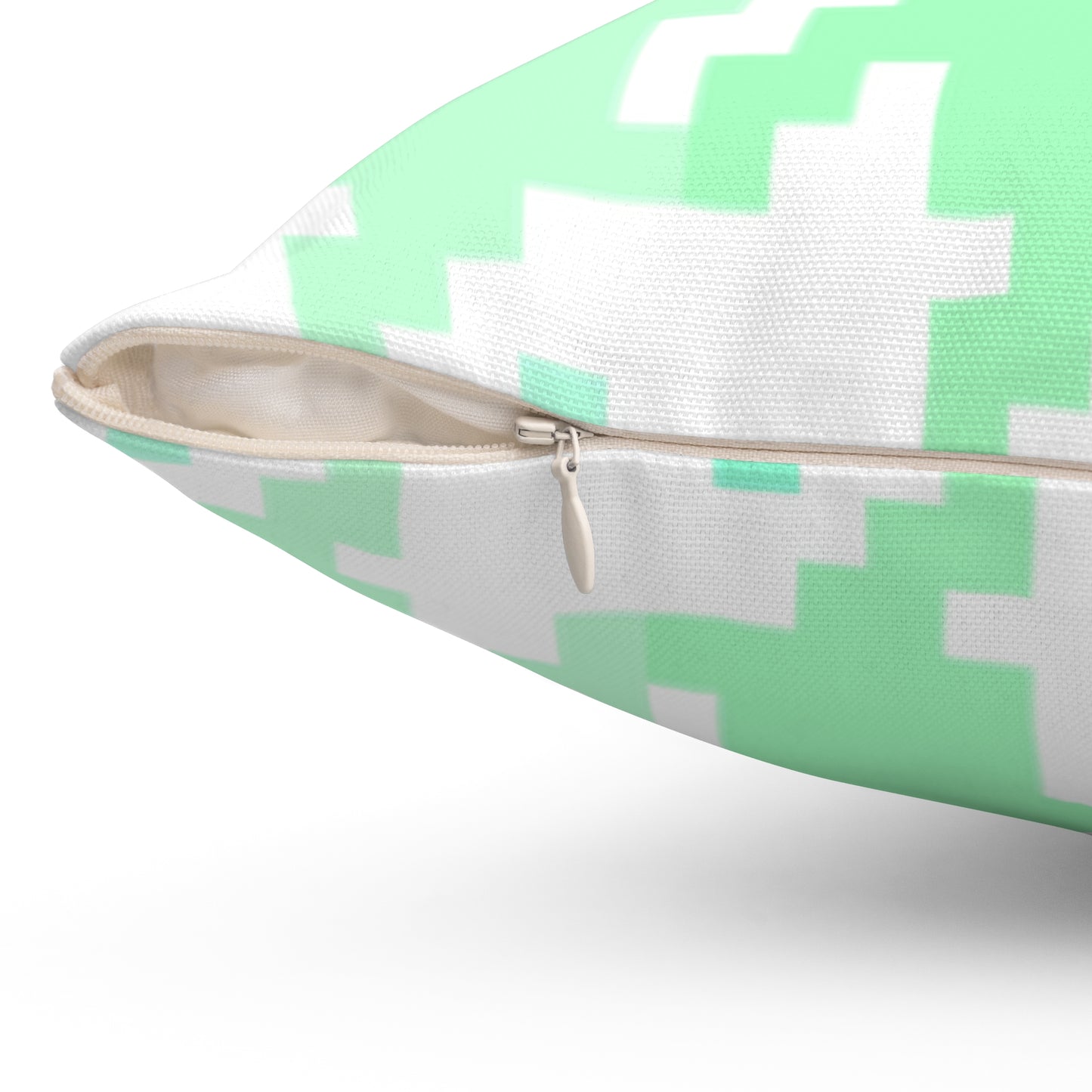 Hounds Tooth Fun Pillow Green