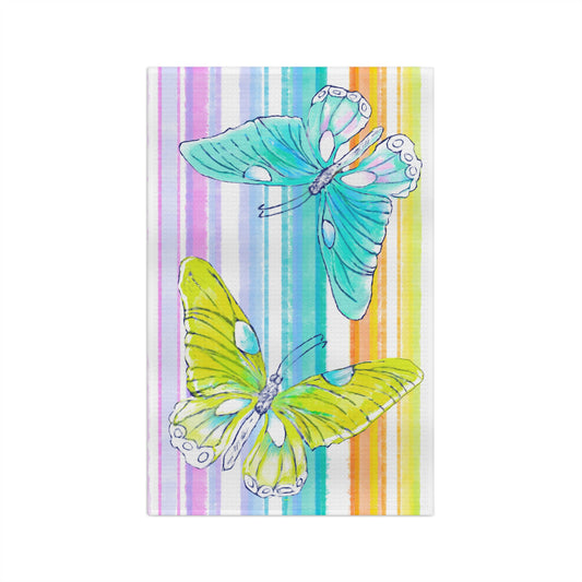 Flutterstripe MicrofiberTea Towel