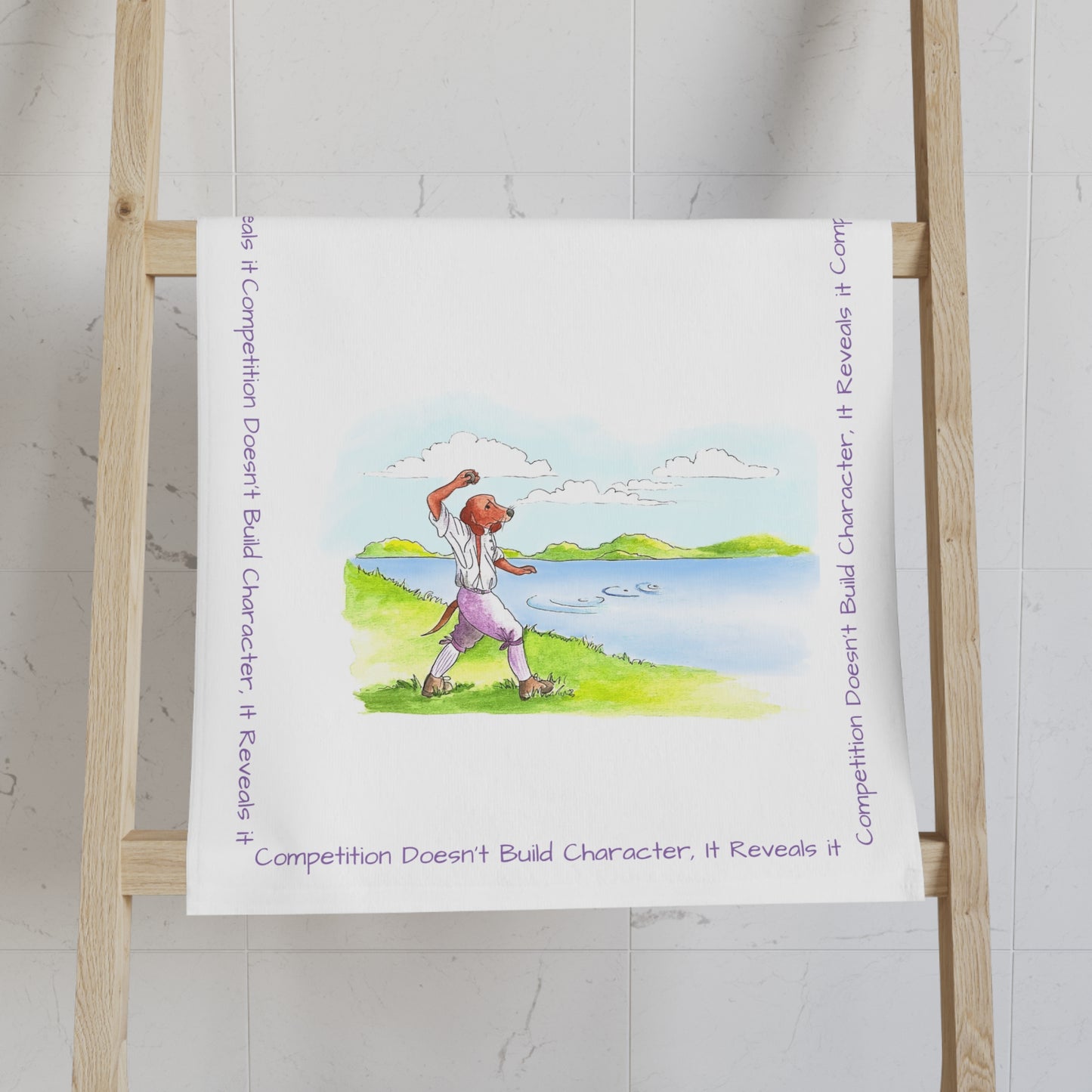 Dogi Fun Inspirational Hand Towel Oscar Inspirational