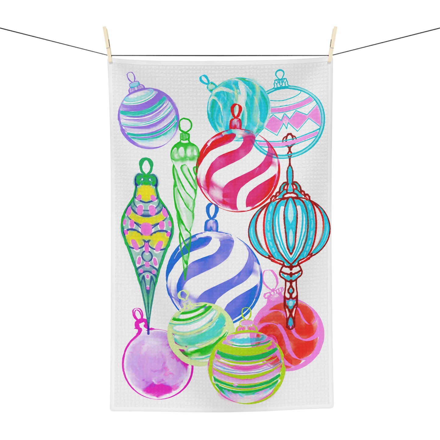 Dish Towels Microfiber Christmas Joy