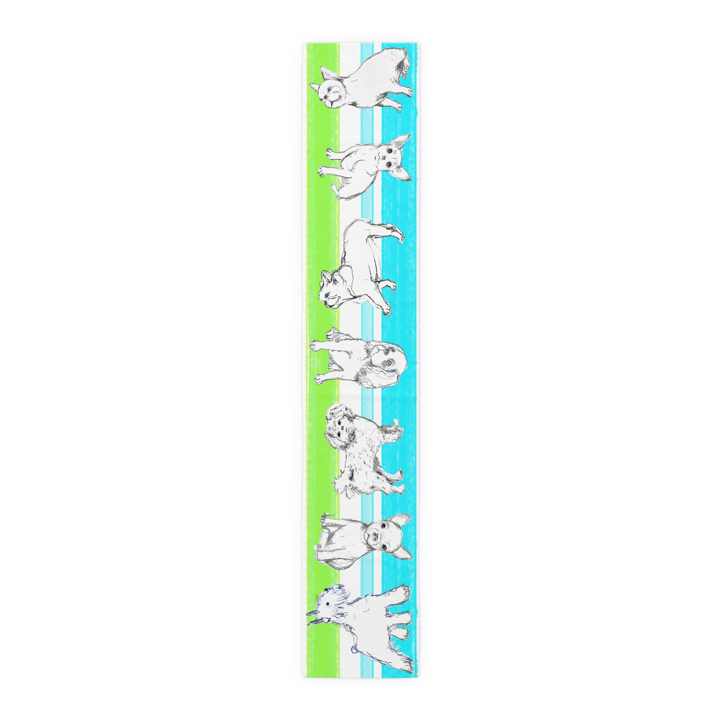 Dogi Mega StripeTable Runner 16 x 90 (Cotton, Poly)