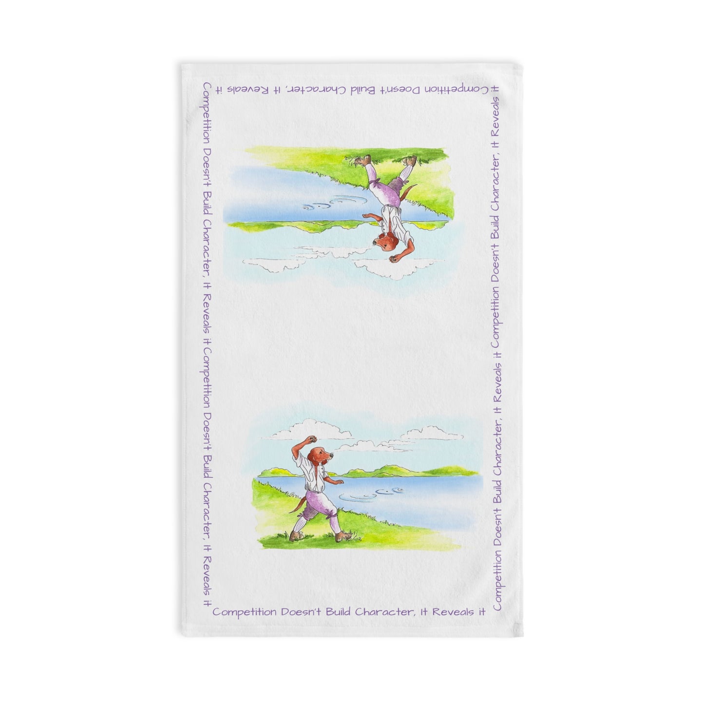 Dogi Fun Inspirational Hand Towel Oscar Inspirational