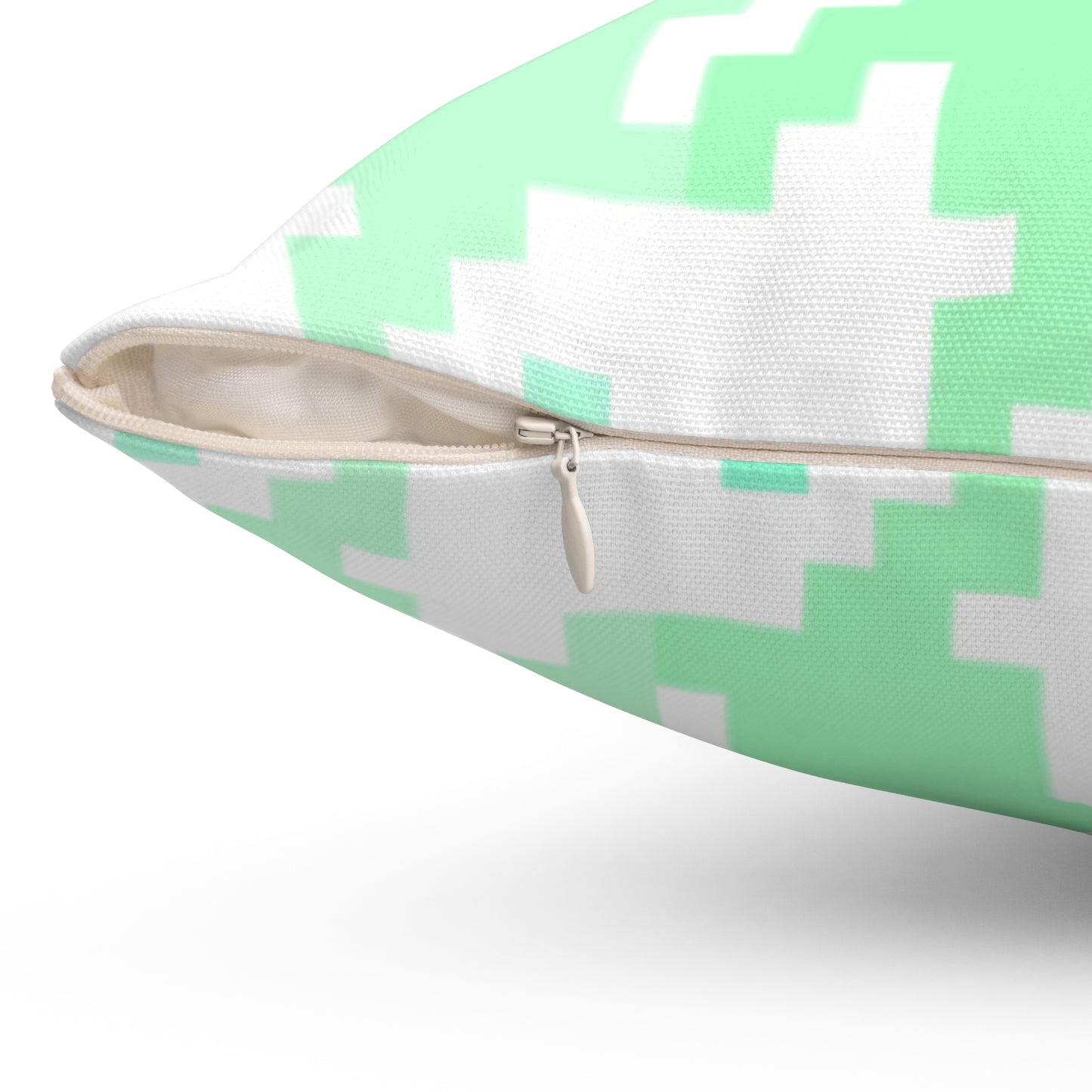 Hounds Tooth Fun Pillow Green