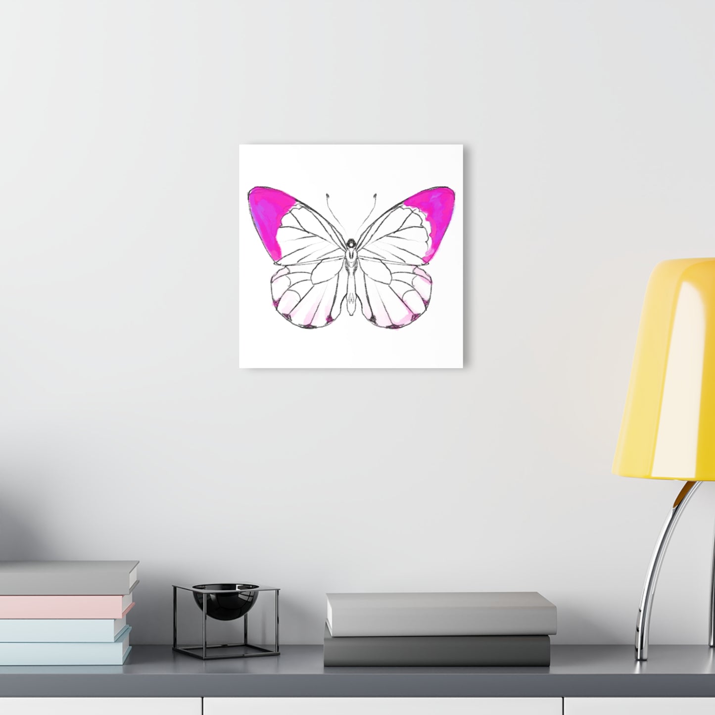 Chroma Acrylic Prints (French Cleat Hanging) Fuchsia